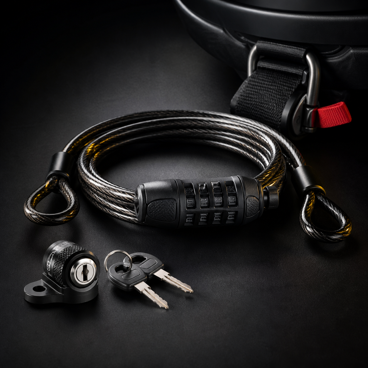 Helmet Locks & Security