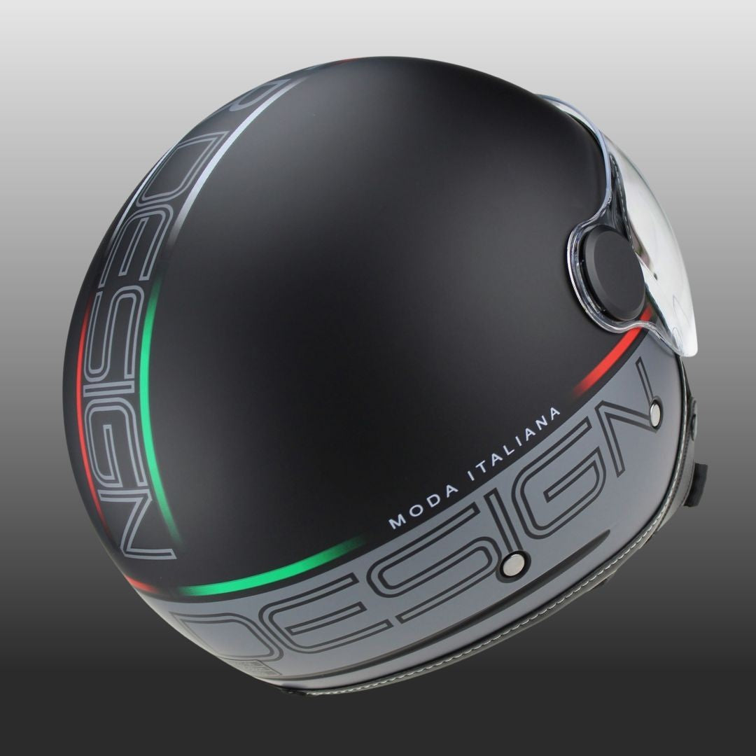 Viper RSV19 Open Face / Jet Motorcycle Helmet Matt Titanium