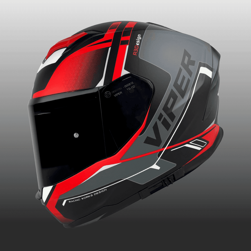 Viper RSV255 DV Premium Full Face Motorcycle Helmet BLUE