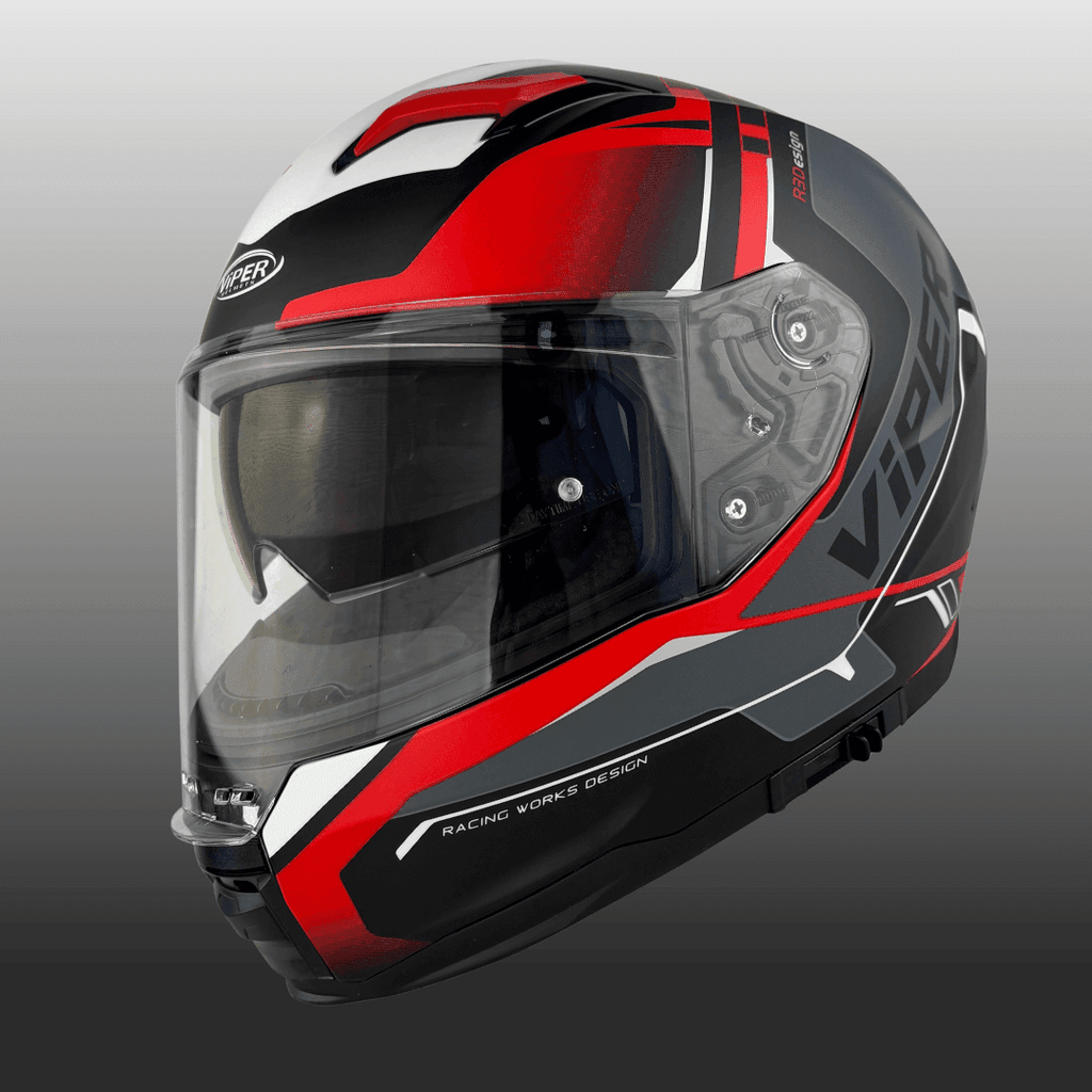 Viper RSV255 DV Premium Full Face Motorcycle Helmet BLUE
