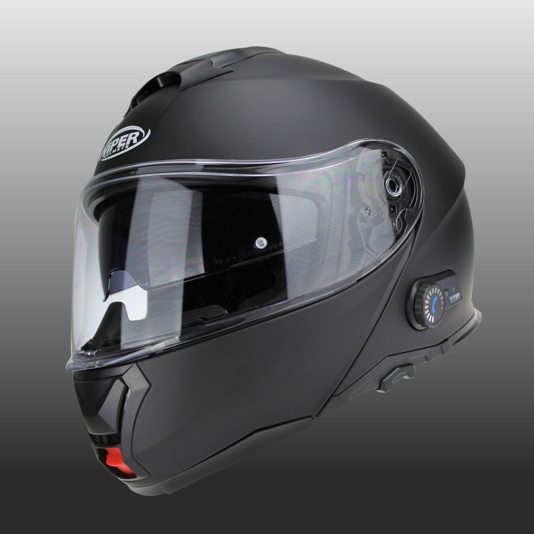 Viper RSV191 Bluetooth Flip Front Motorcycle Helmet Raze Fluo