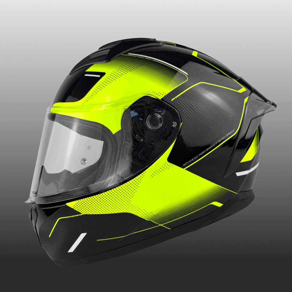 Viper RS66 Full Face Motorcycle Helmet ( BLACK)