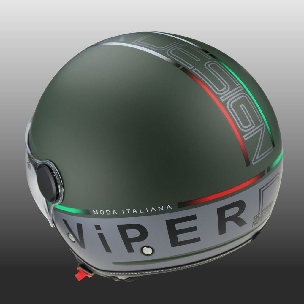 Viper RSV19 Open Face / Jet Motorcycle Helmet