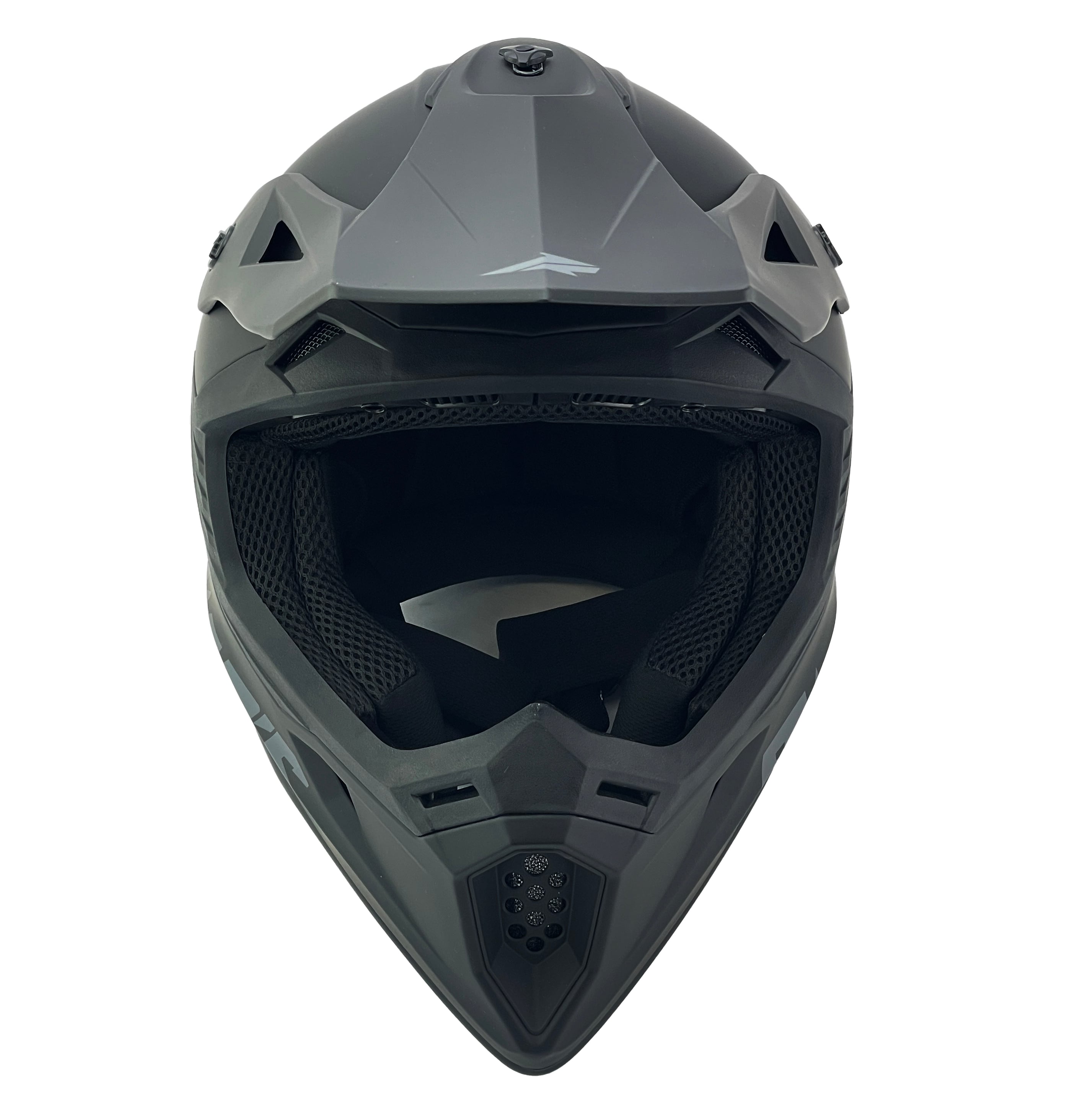 Motocross Helmet Swaps S818 - Matt Black - Size Xs 53Cm - 54Cm