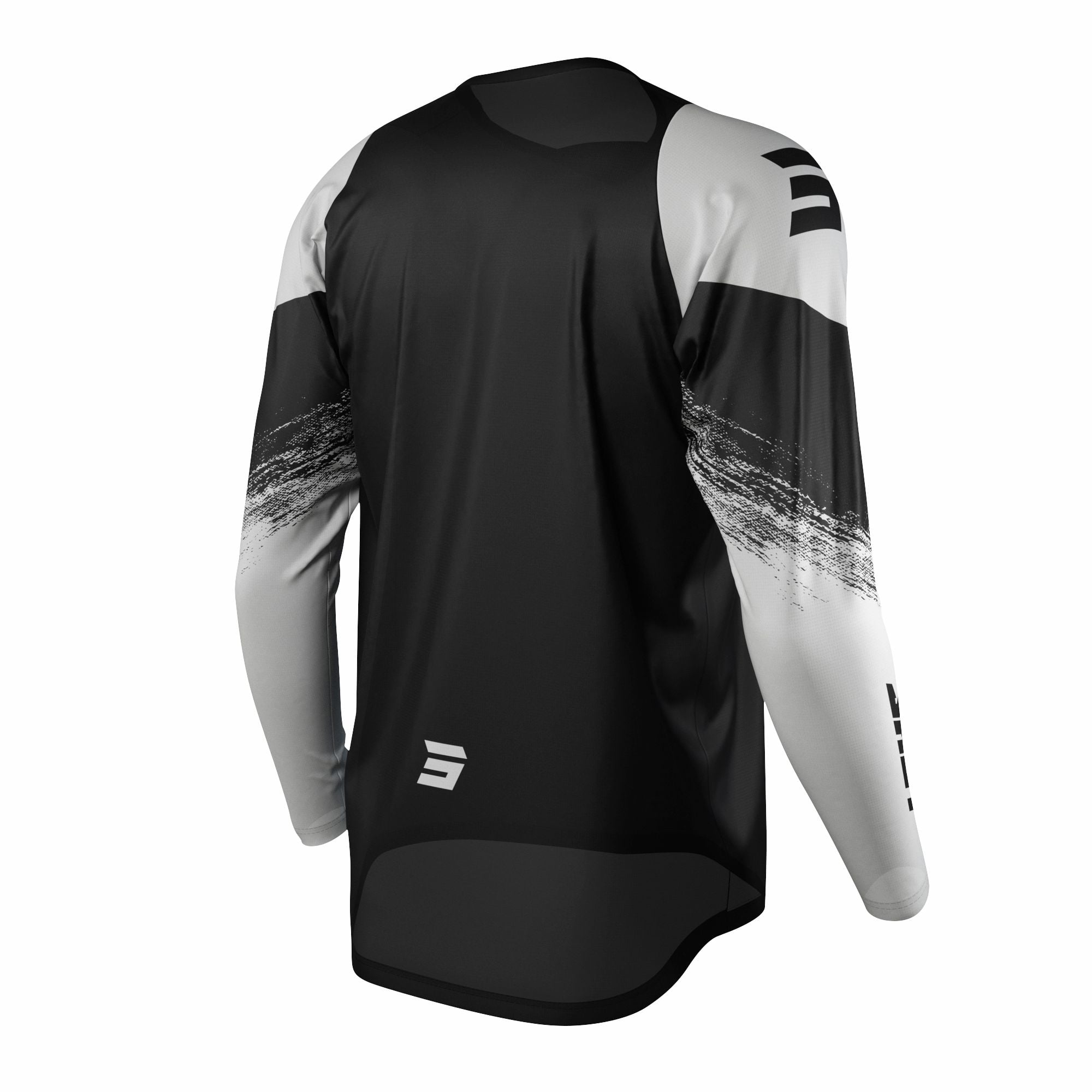 Shot Raw Jersey Burst Black