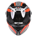Airoh Helmet Movement S Full Face - Steel Orange Gloss