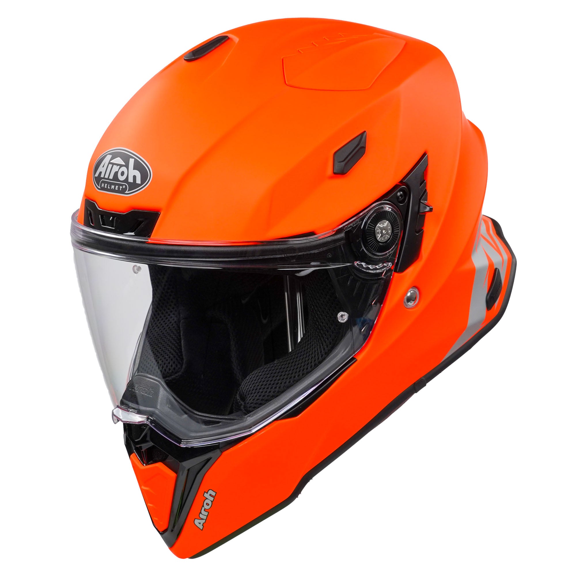 Airoh Commander Adventure Helmet - Orange Fluo Matt
