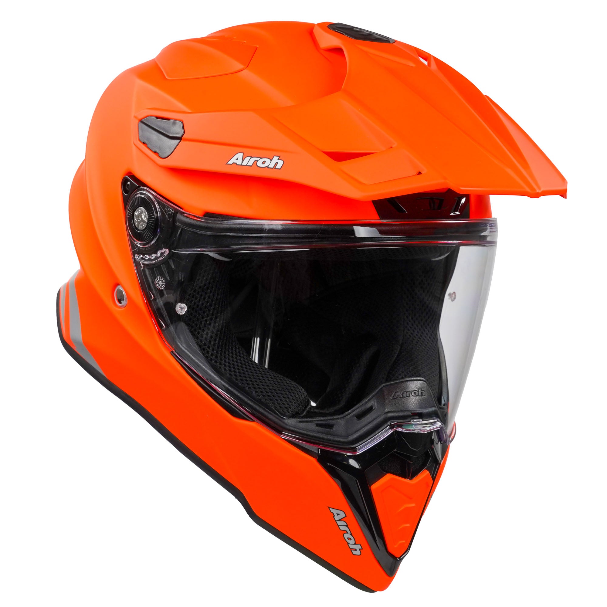 Airoh Commander Adventure Helmet - Orange Fluo Matt