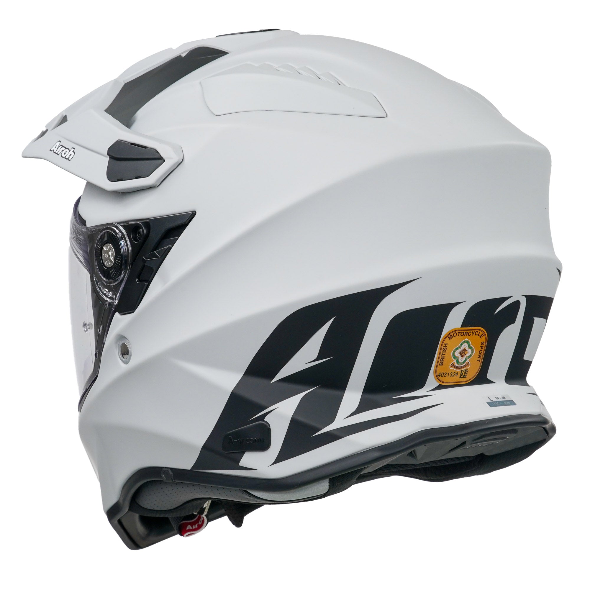 Airoh Commander Adventure Helmet - Concrete Grey Matt