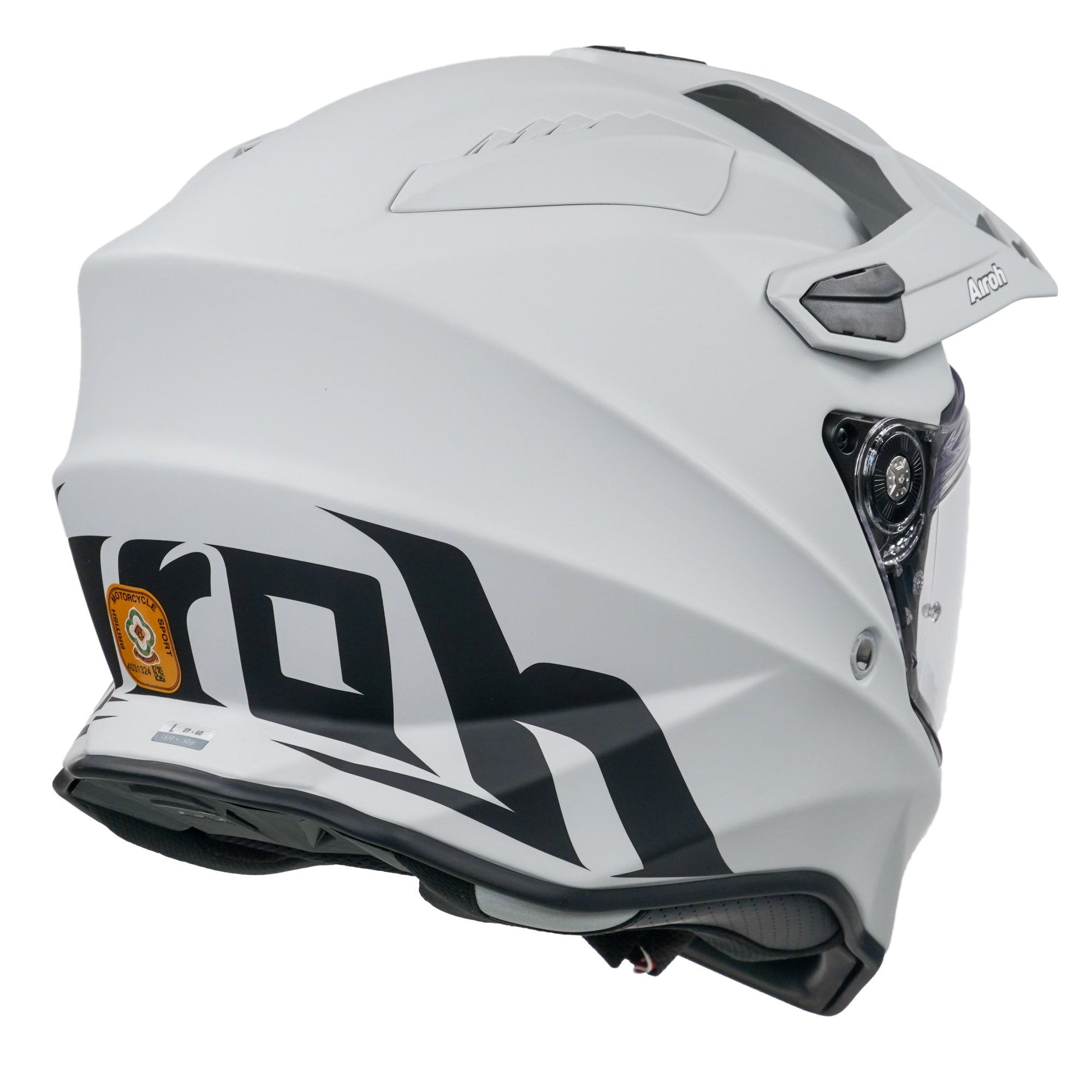 Airoh Commander Adventure Helmet - Concrete Grey Matt