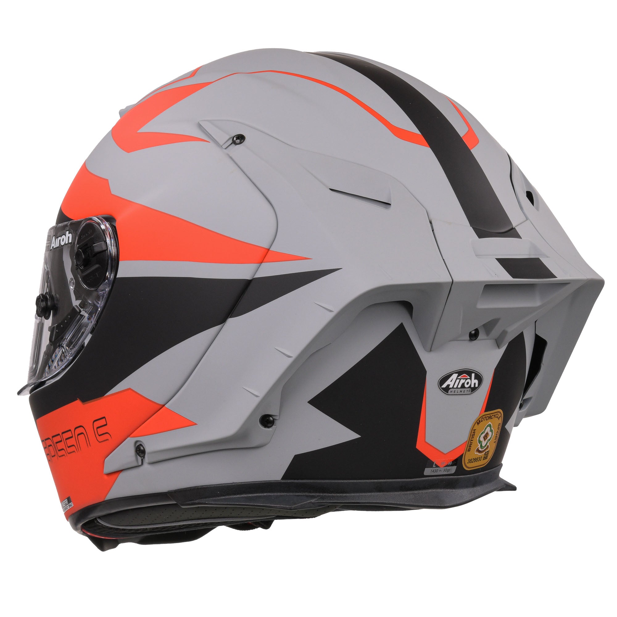 Airoh GP550S Full Face Motorcycle Helmet - Vektor Orange Matt
