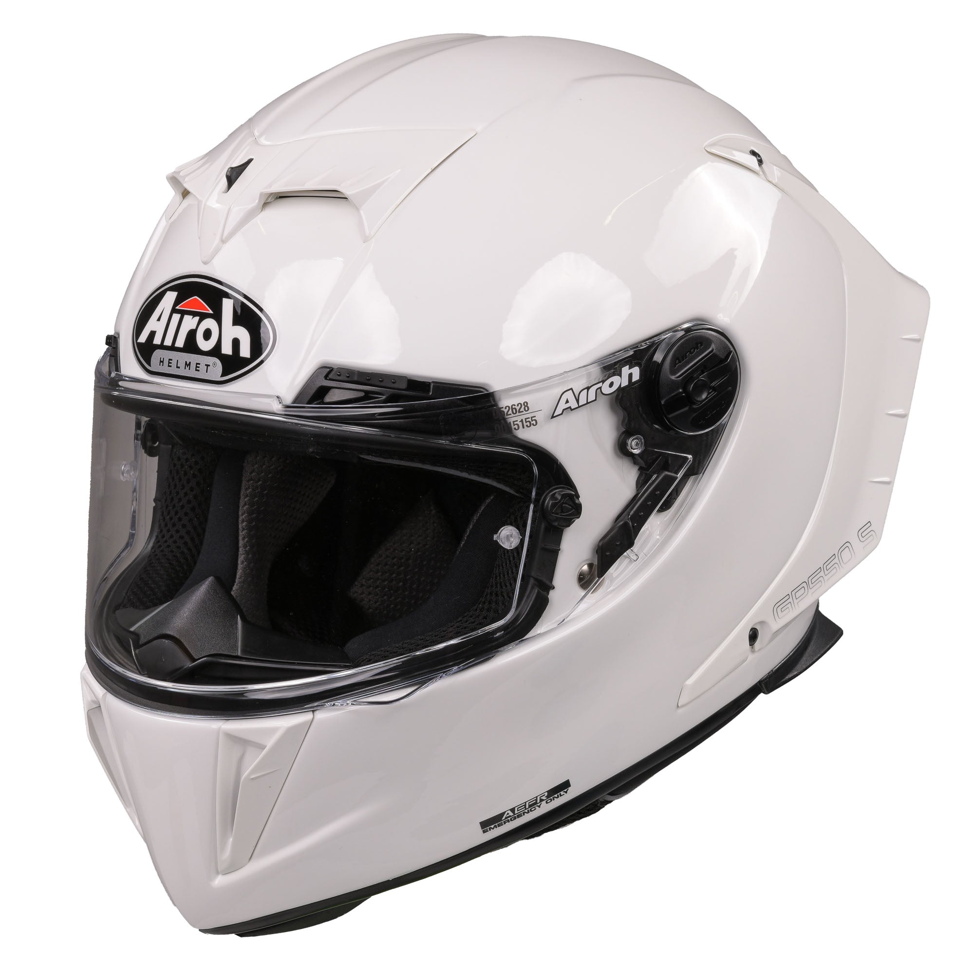 Airoh GP550S Full Face Motorcycle Helmet - Color White Gloss
