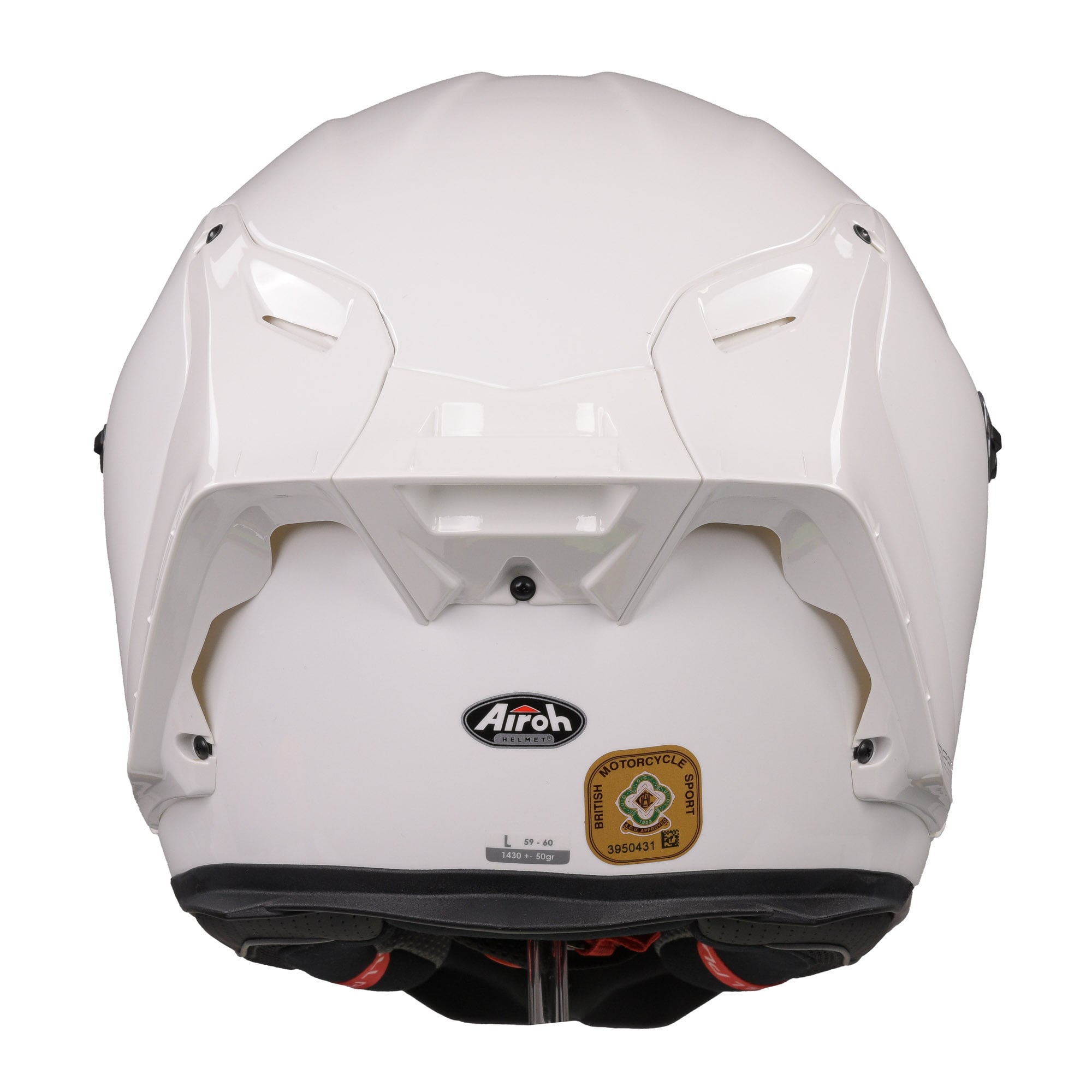Airoh GP550S Full Face Motorcycle Helmet - Color White Gloss