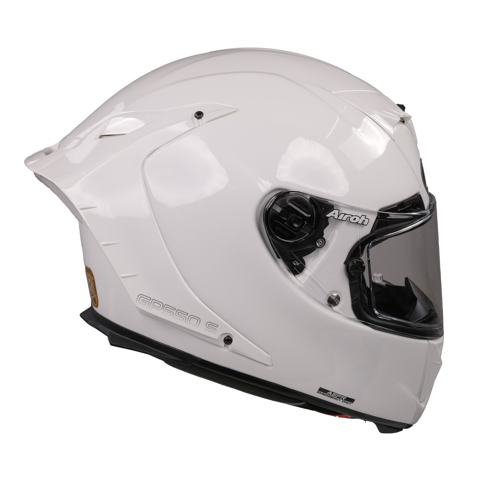 Airoh GP550S Full Face Motorcycle Helmet - Color White Gloss