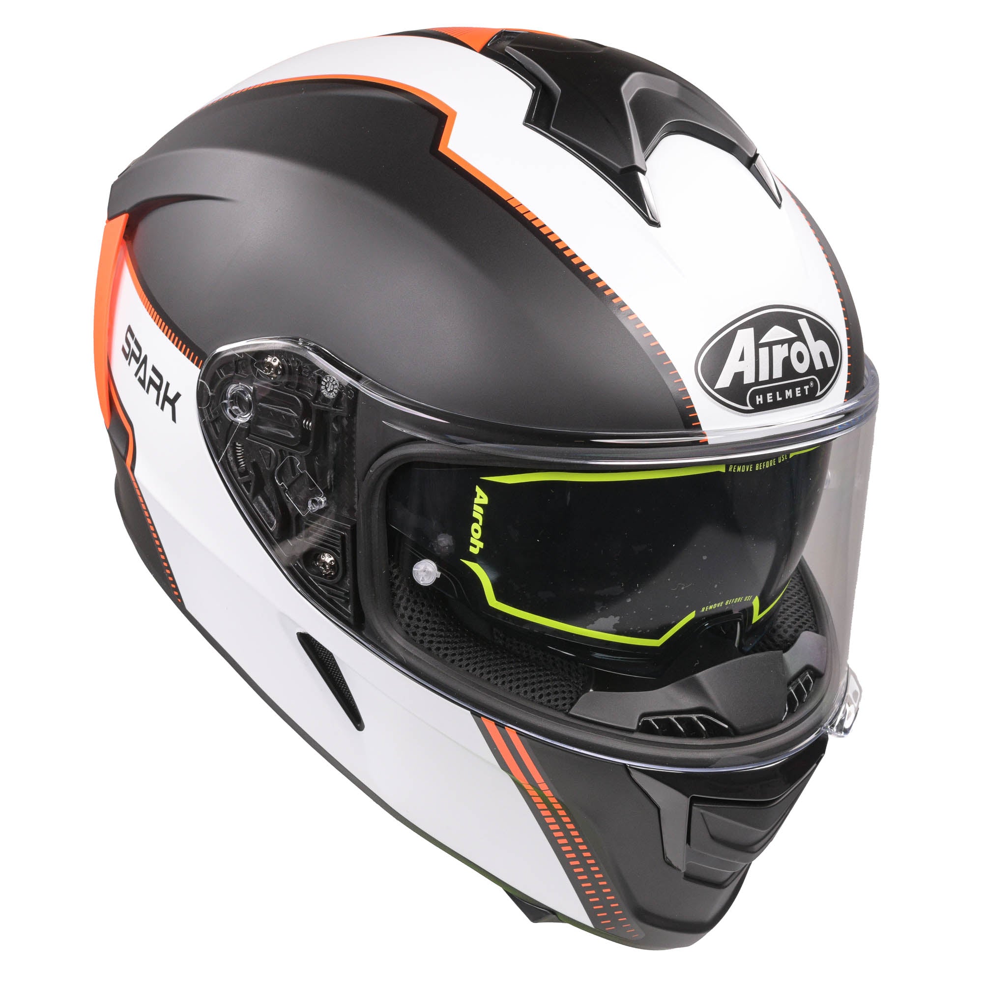 Airoh Spark Flow Helmet - ORANGE MATT