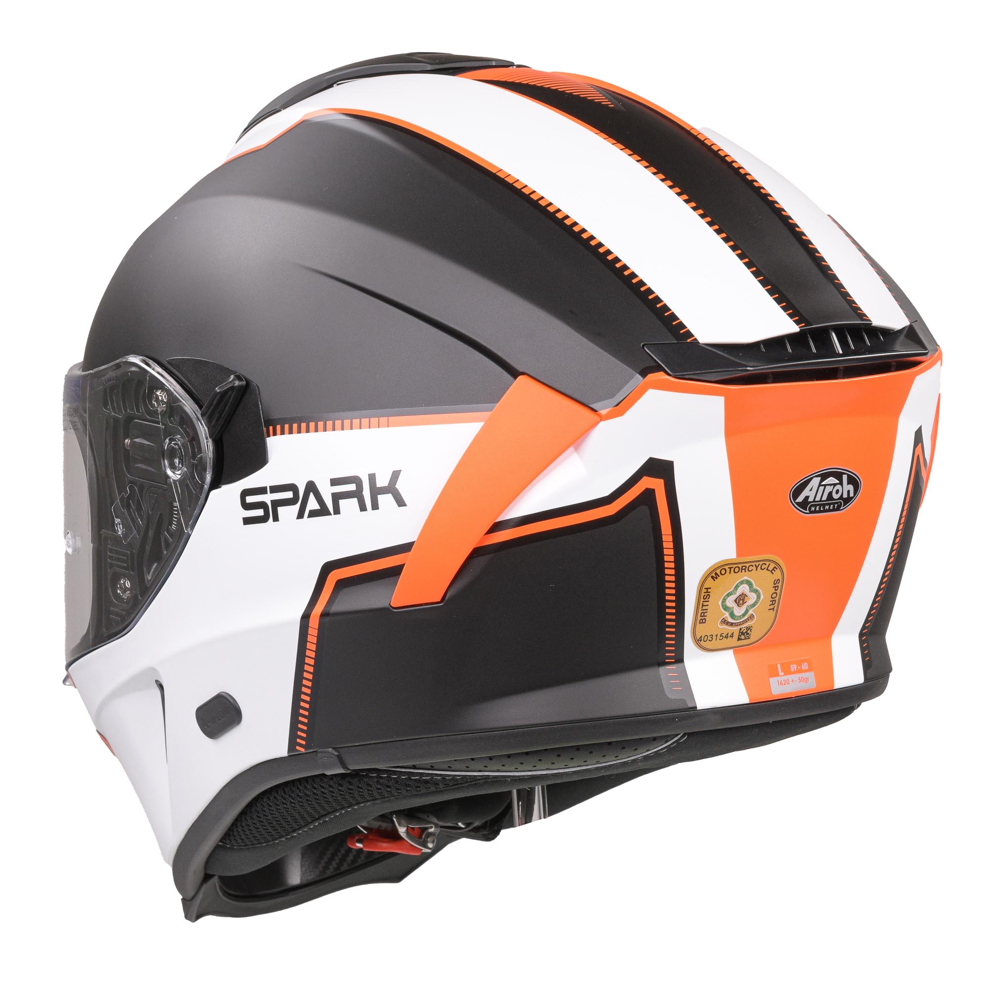 Airoh Spark Flow Helmet - ORANGE MATT