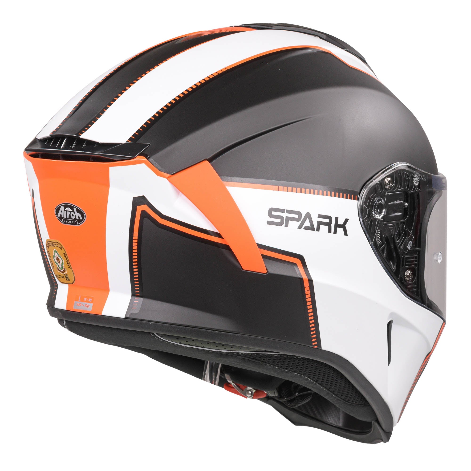 Airoh Spark Flow Helmet - ORANGE MATT