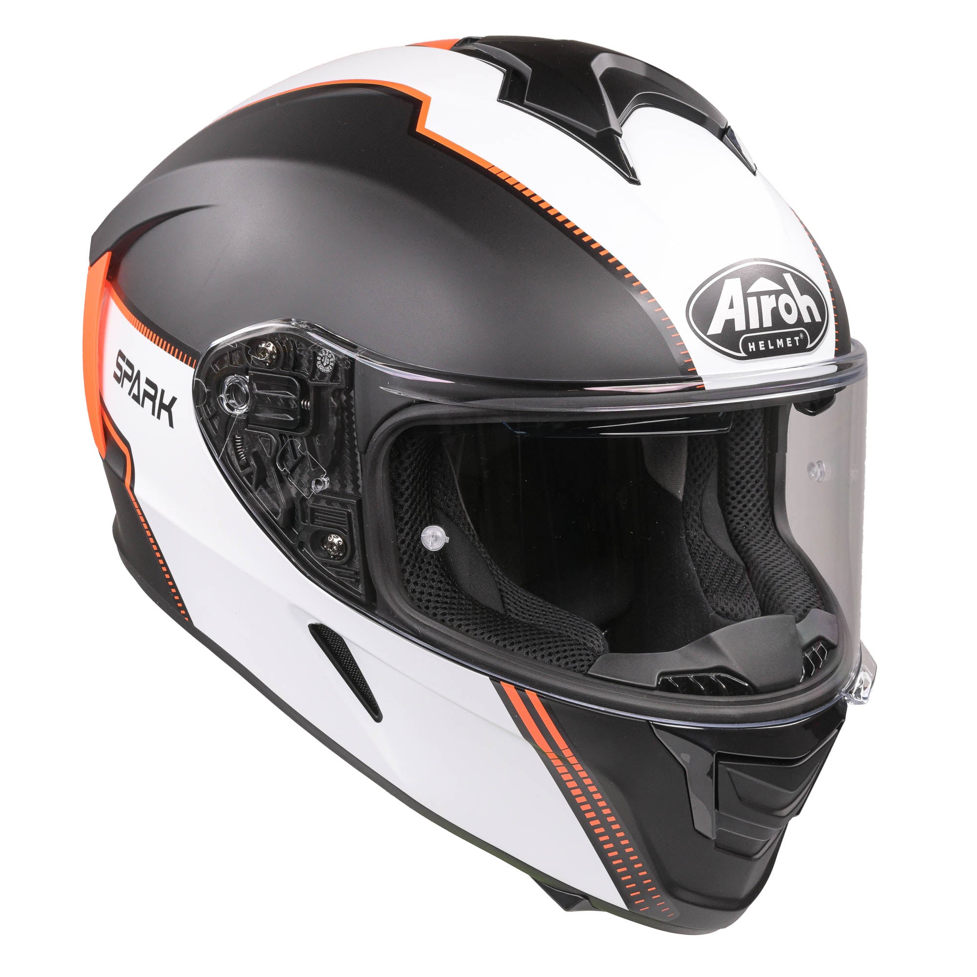 Airoh Spark Flow Helmet - ORANGE MATT