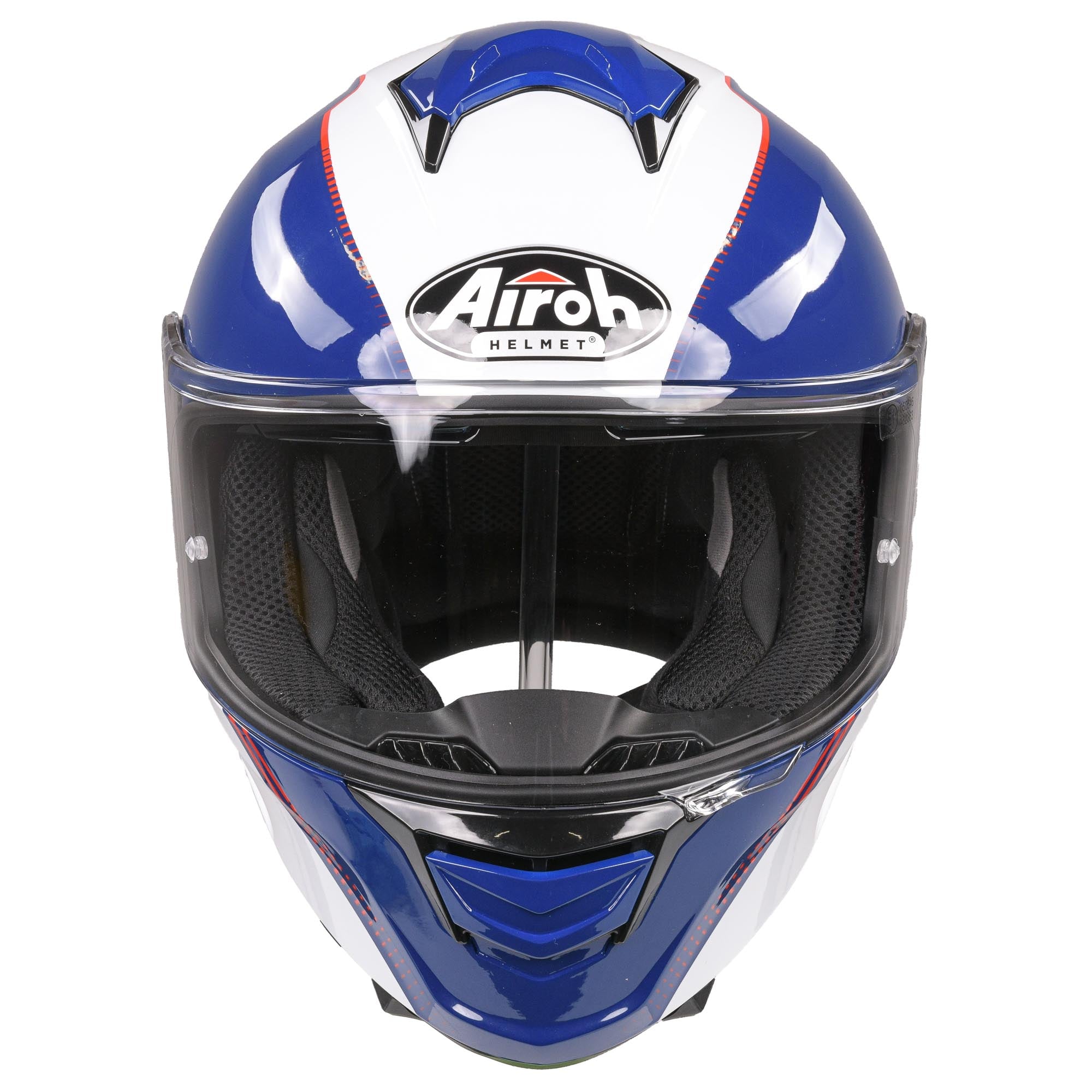 Airoh Spark Flow Helmet - Blue/Red