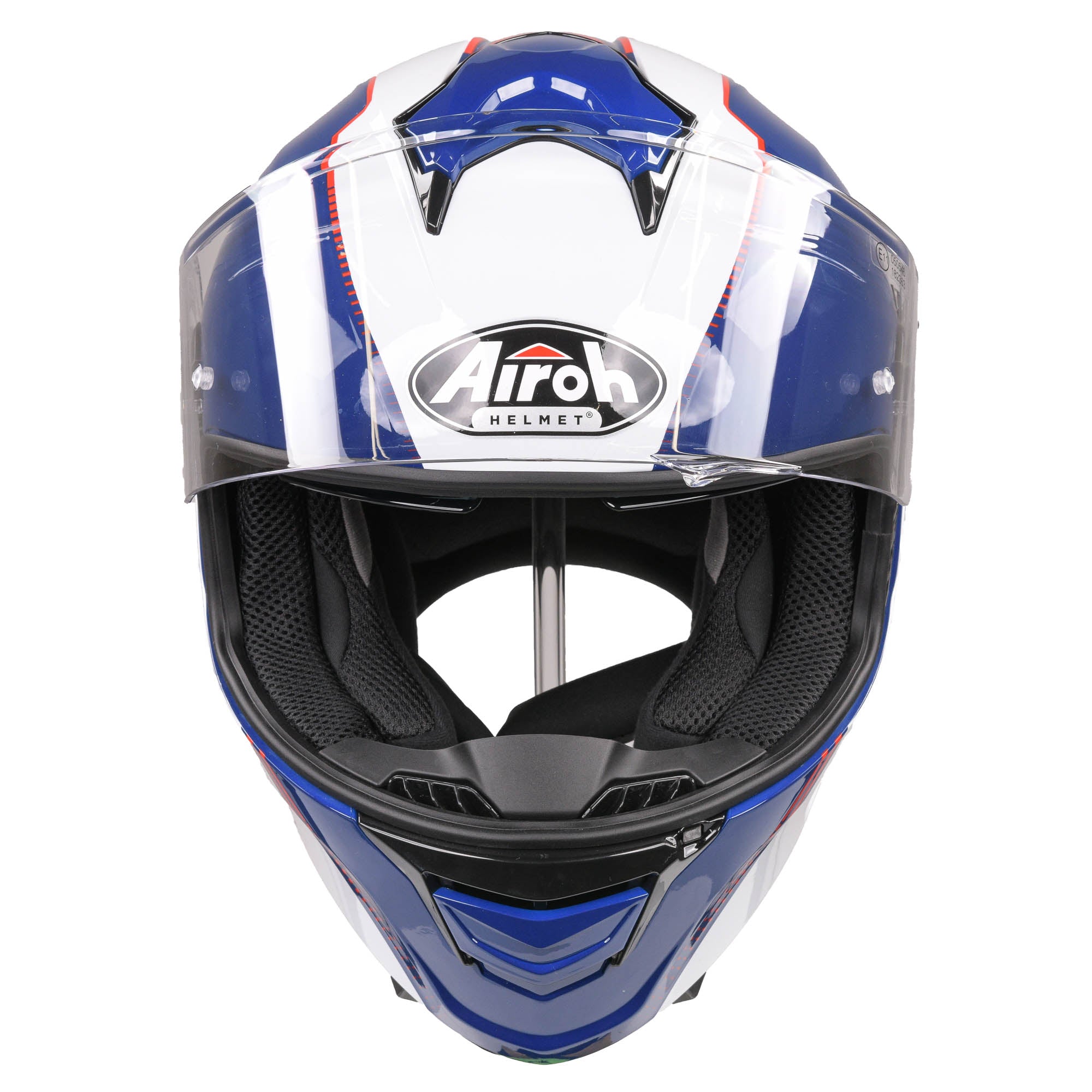 Airoh Spark Flow Helmet - Blue/Red