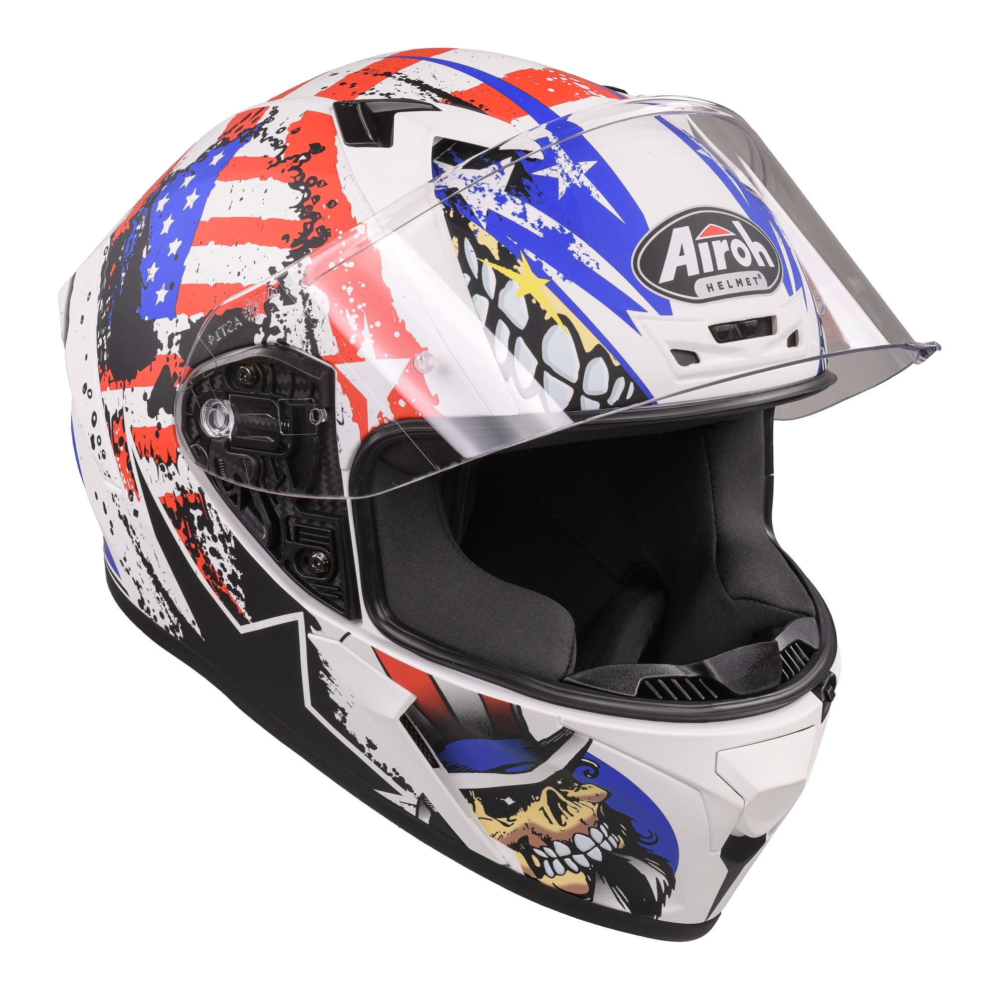Airoh Valor Full Face Motorcycle Helmet - Uncle Sam Matt