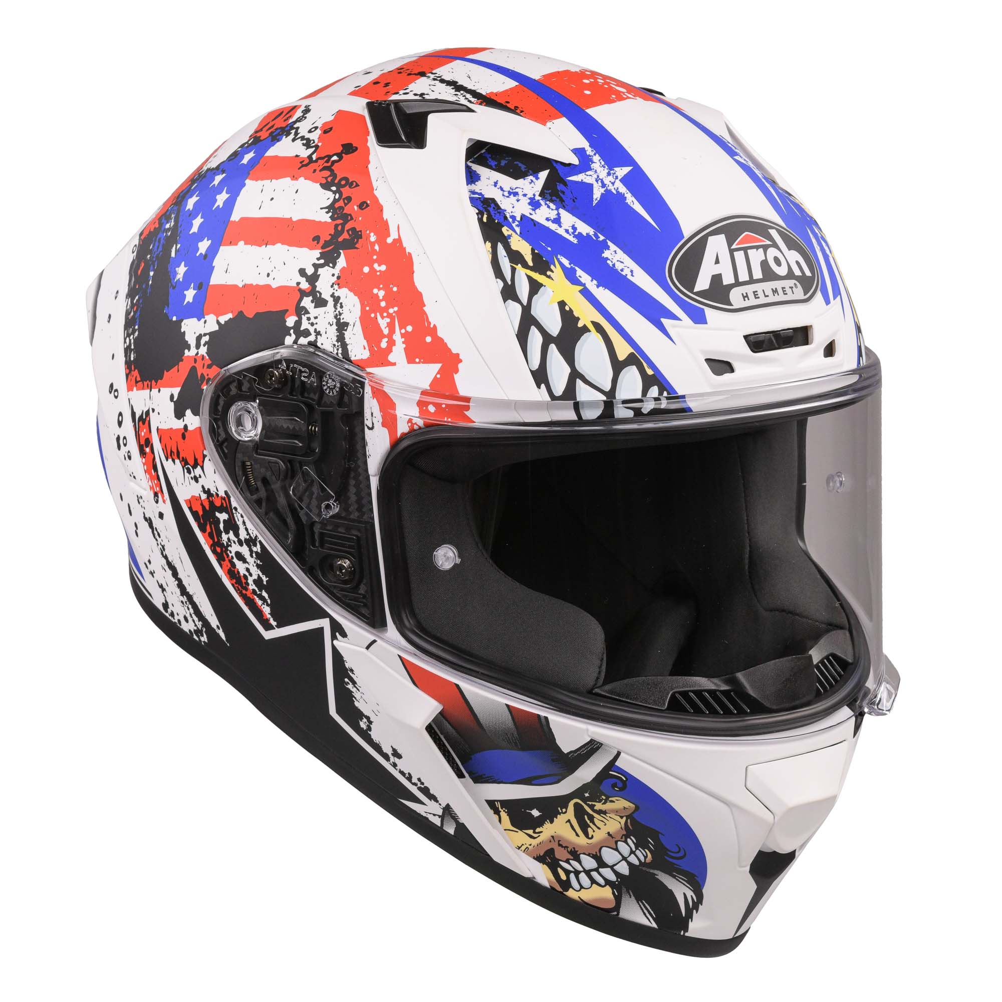 Airoh Valor Full Face Motorcycle Helmet - Uncle Sam Matt