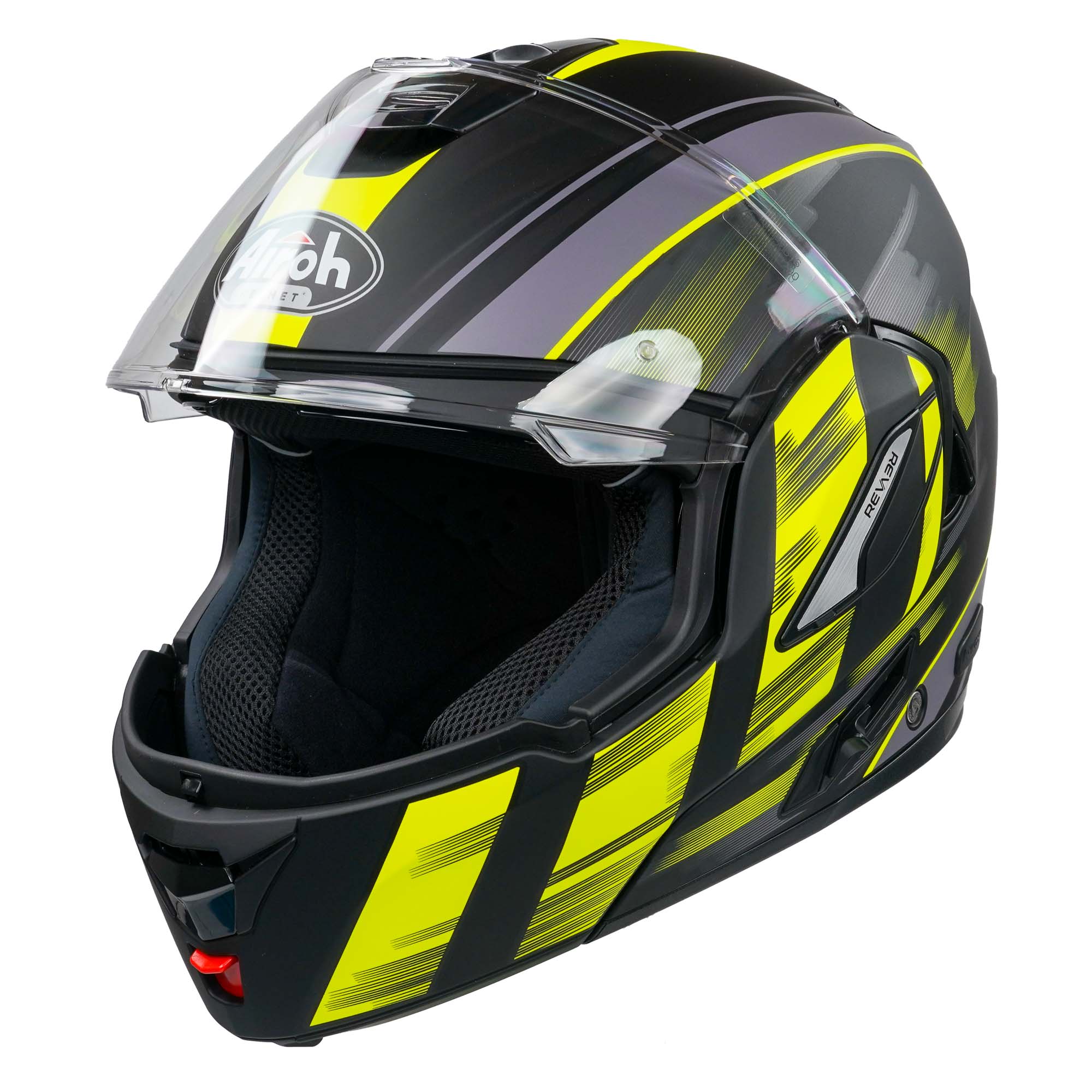 Airoh Rev19 Flip Helmet - Ikon Yellow Matt