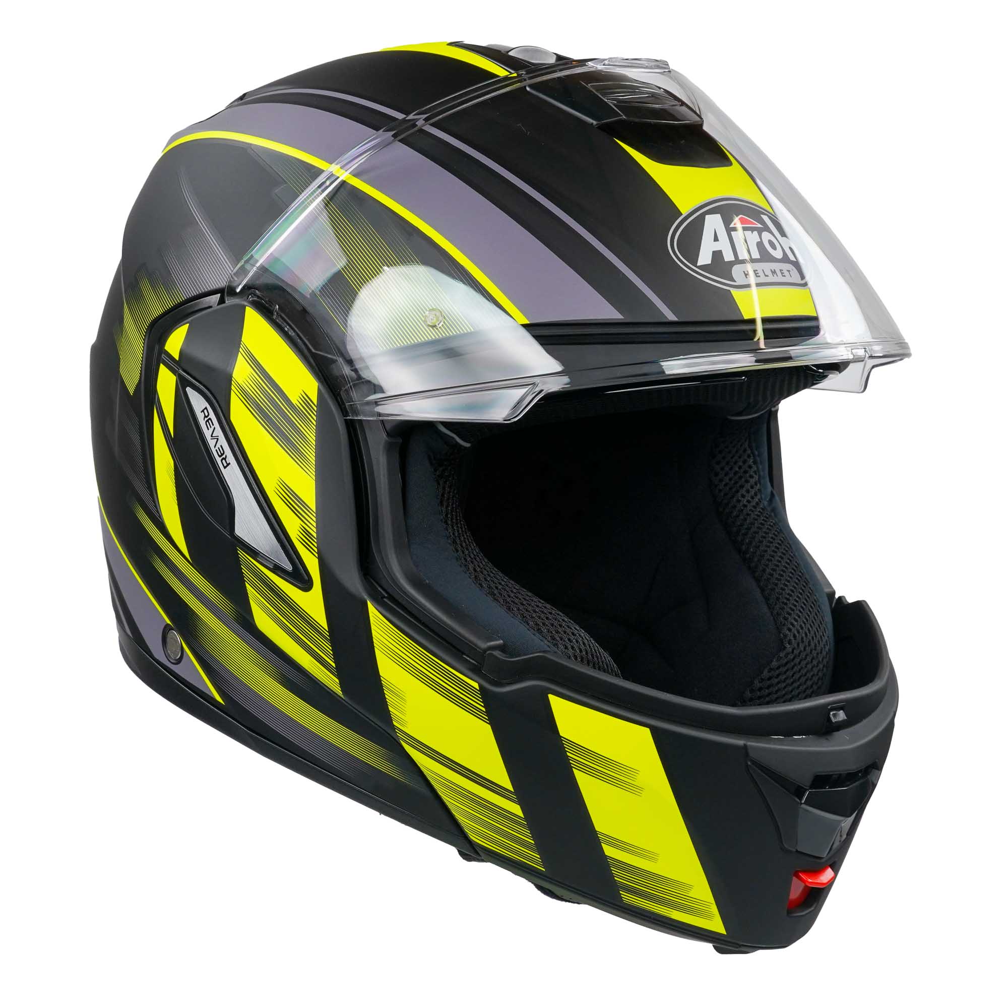 Airoh Rev19 Flip Helmet - Ikon Yellow Matt
