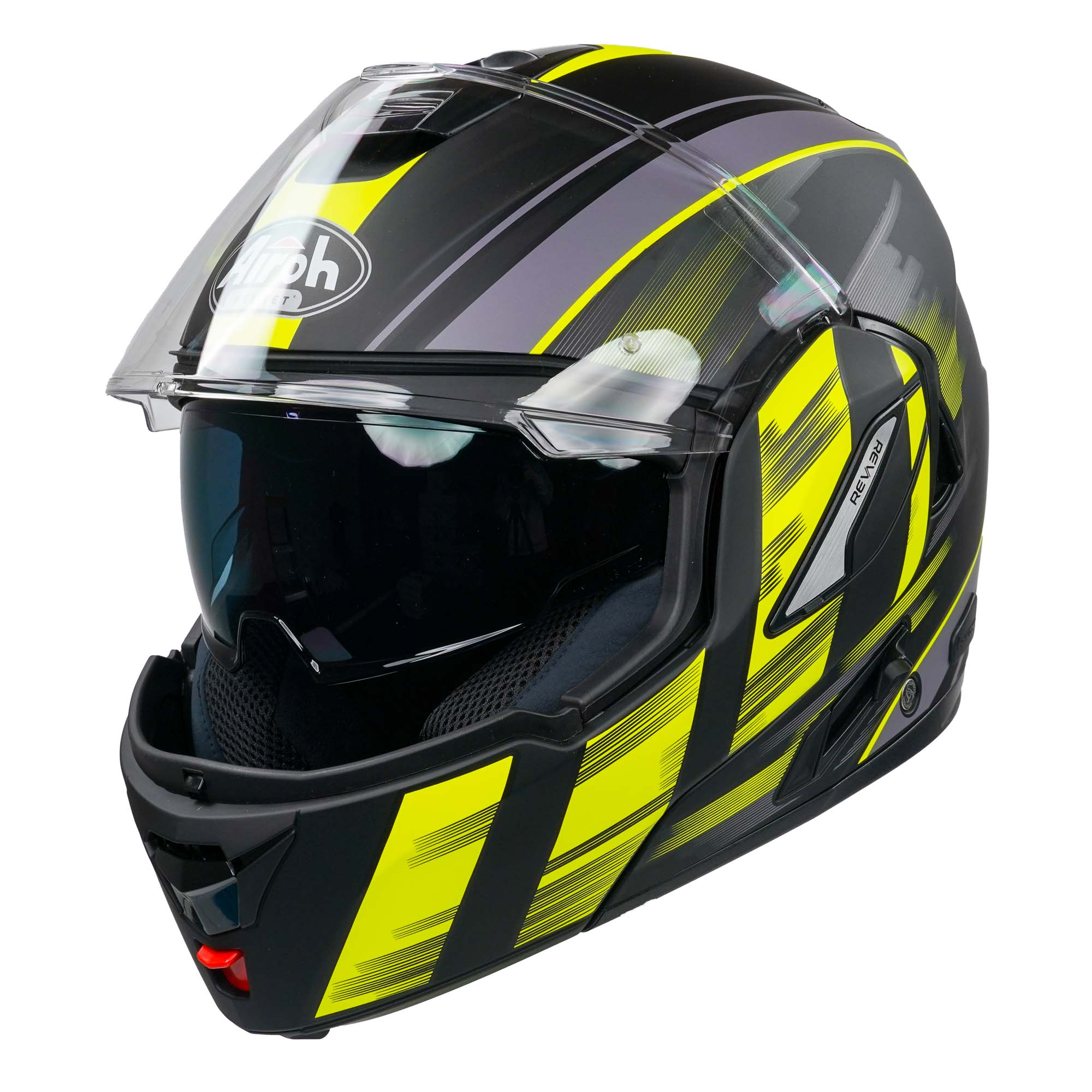 Airoh Rev19 Flip Helmet - Ikon Yellow Matt