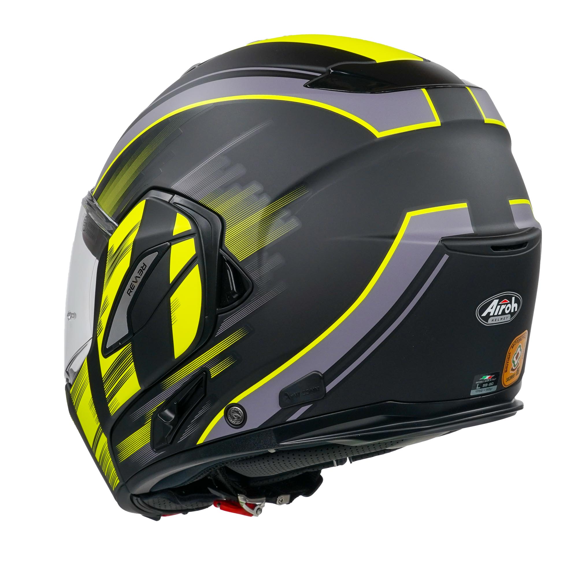 Airoh Rev19 Flip Helmet - Ikon Yellow Matt