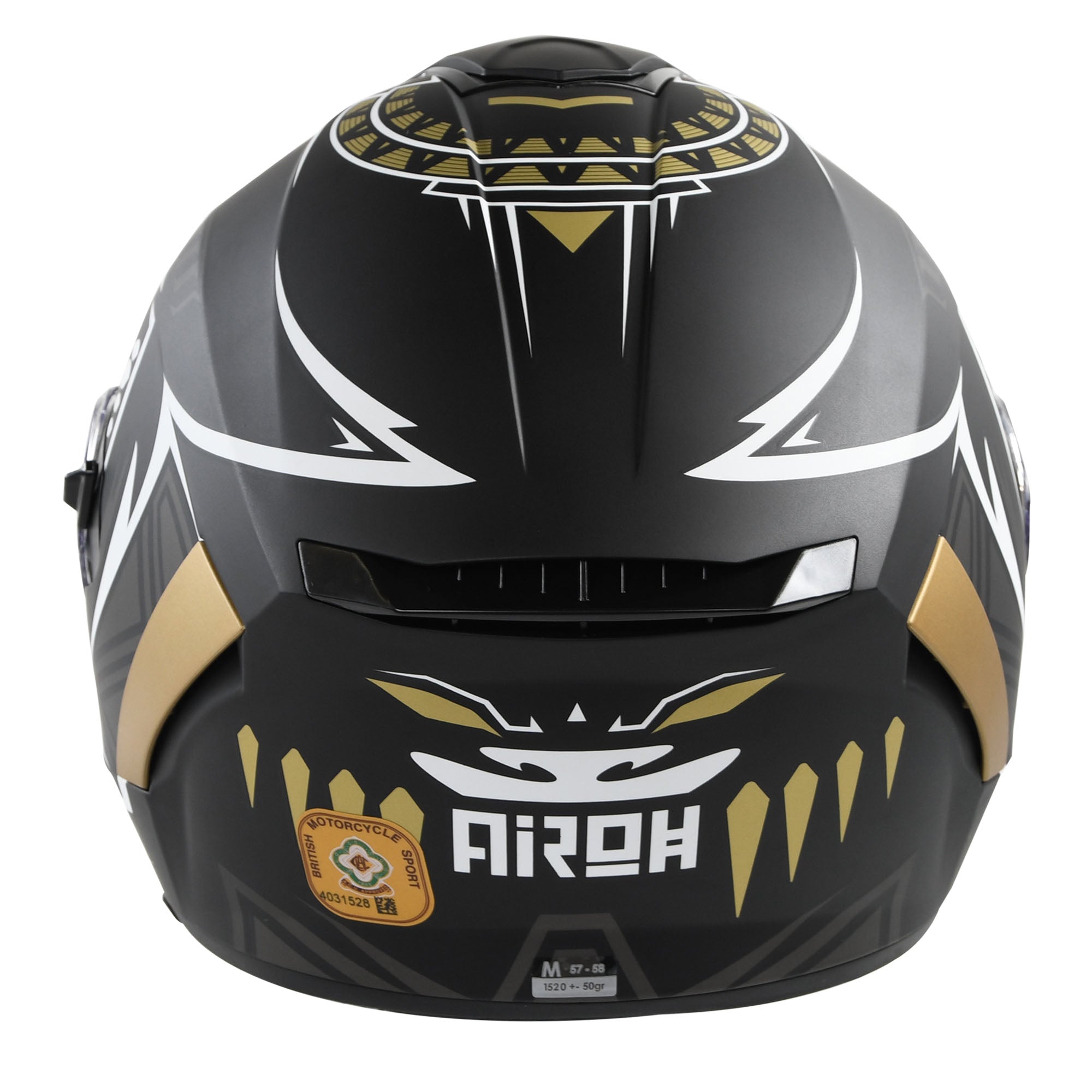 Airoh Spark Flow Helmet - Matt Black Vibe