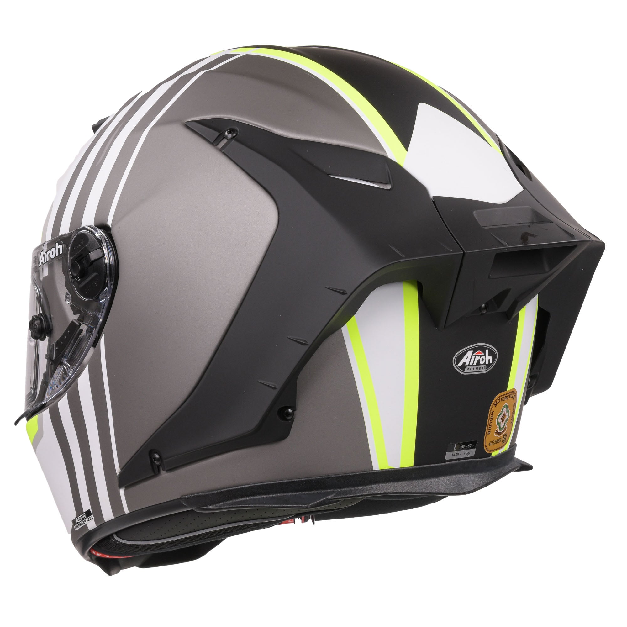 Airoh GP550S Full Face Motorcycle Helmet - SKYLINE BLACK MATT