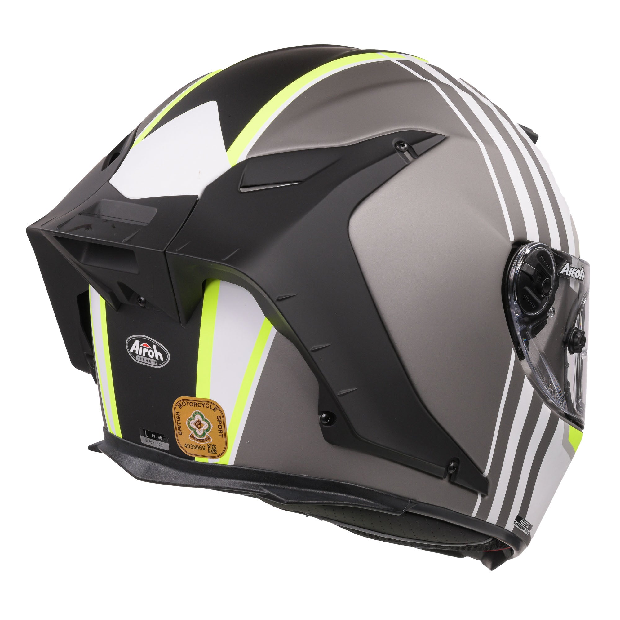 Airoh GP550S Full Face Motorcycle Helmet - SKYLINE BLACK MATT