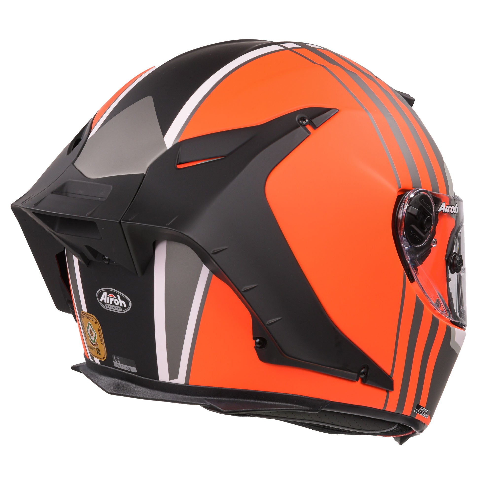 Airoh GP550S Full Face Motorcycle Helmet - SKYLINE ORANGE MATT