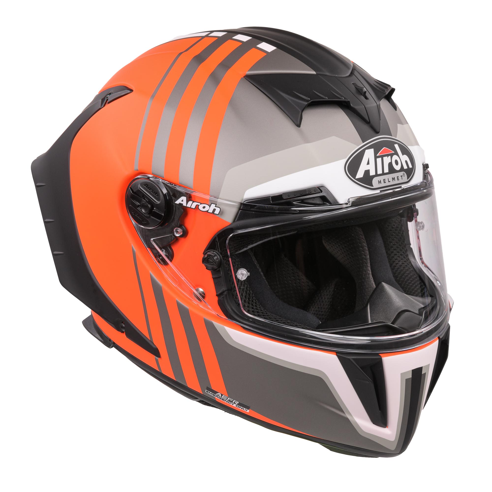 Airoh GP550S Full Face Motorcycle Helmet - SKYLINE ORANGE MATT