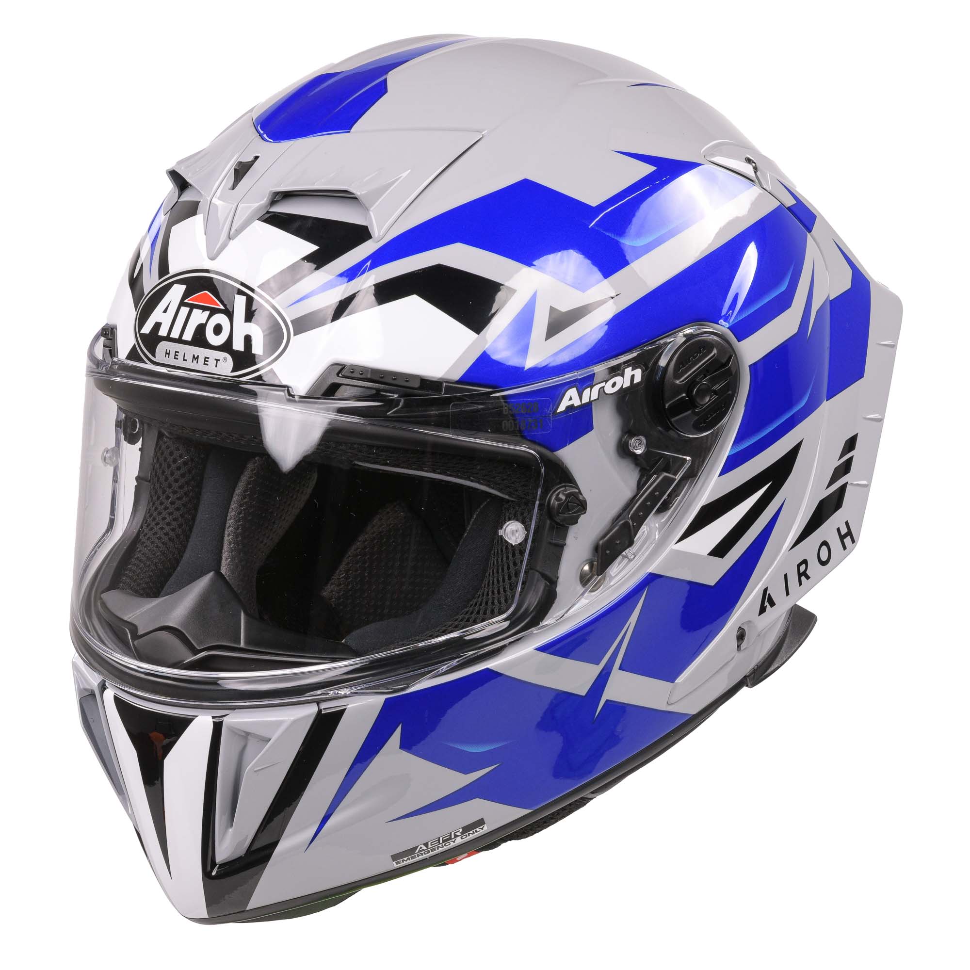 Airoh GP550S Full Face Motorcycle Helmet - WANDER BLUE GLOSS