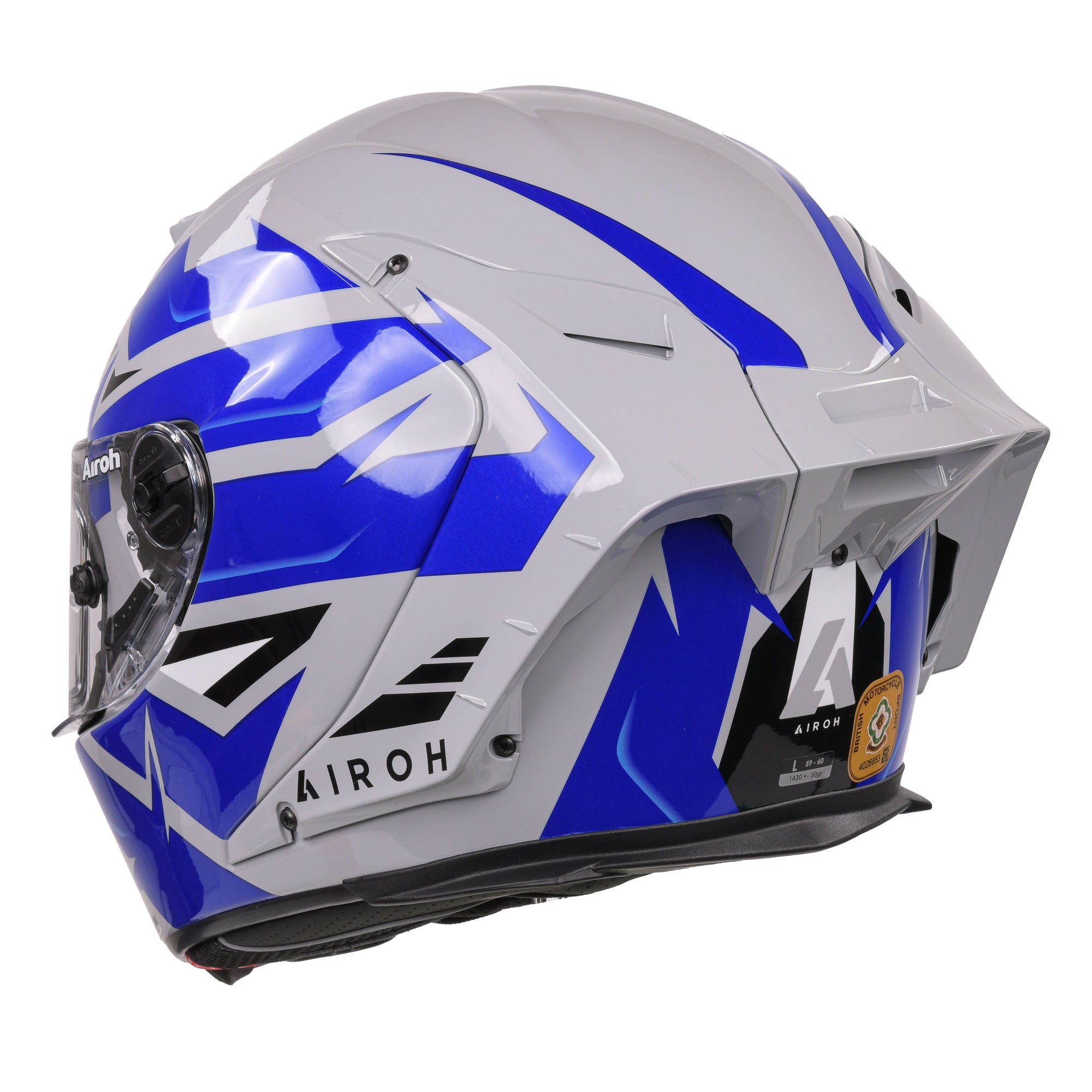 Airoh GP550S Full Face Motorcycle Helmet - WANDER BLUE GLOSS