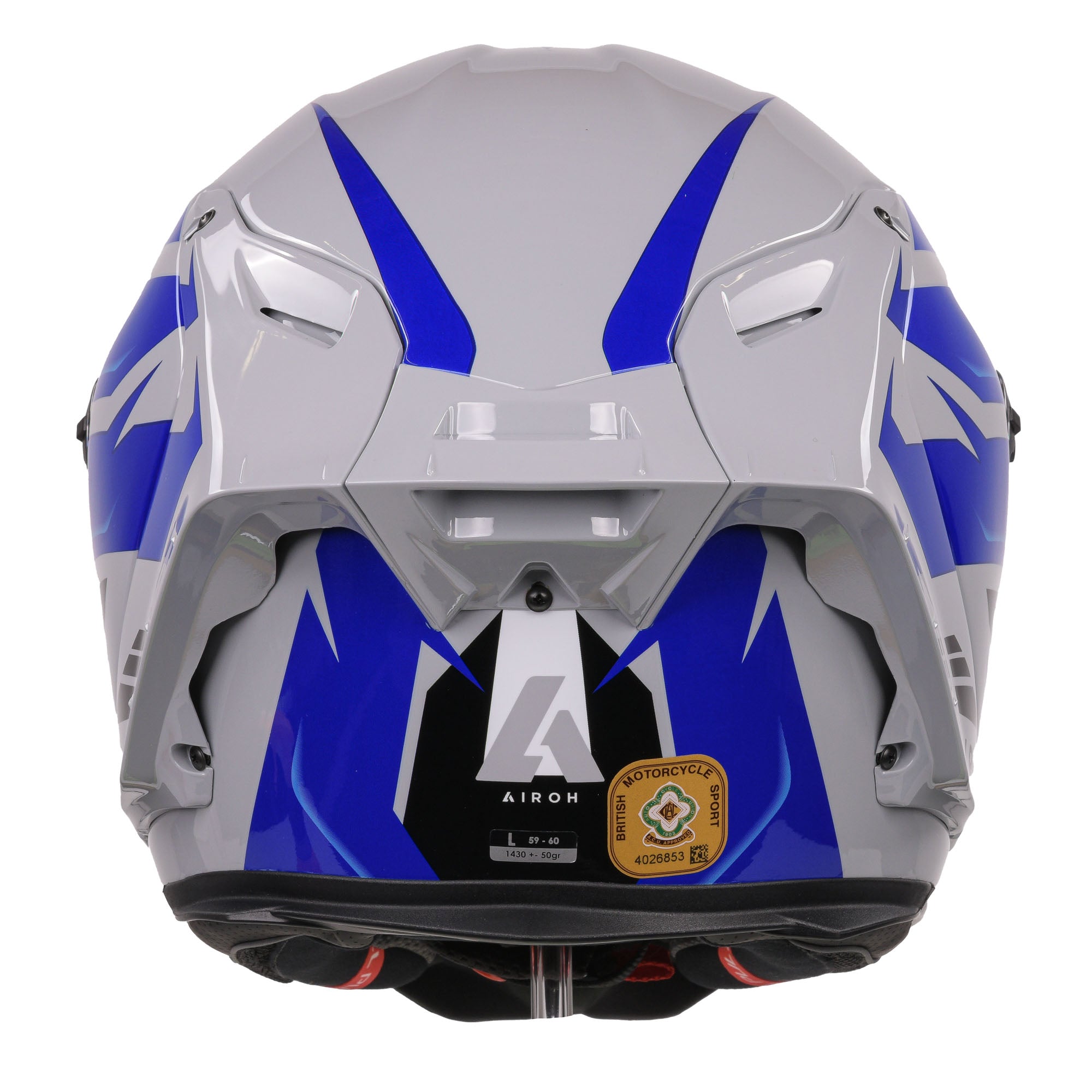 Airoh GP550S Full Face Motorcycle Helmet - WANDER BLUE GLOSS