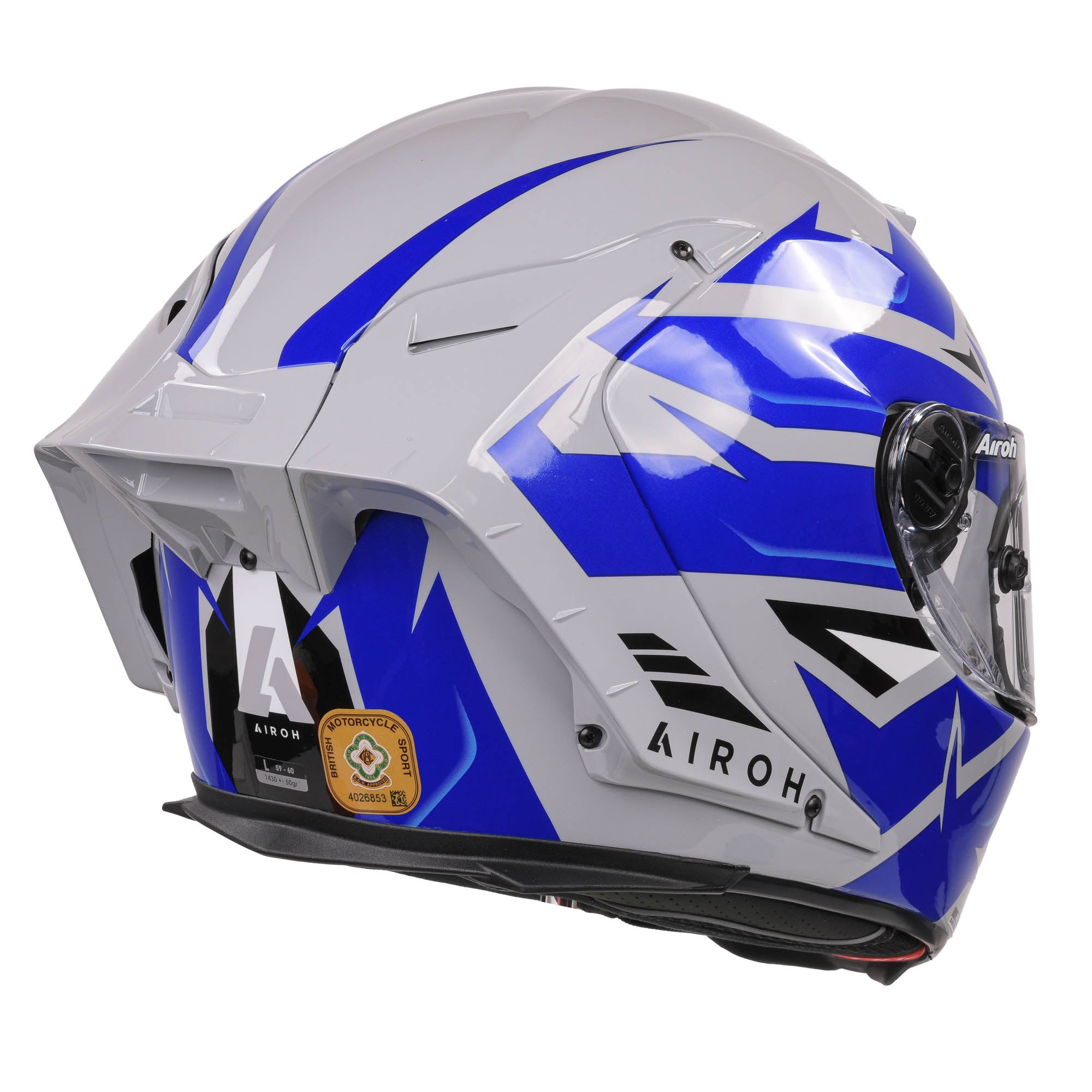 Airoh GP550S Full Face Motorcycle Helmet - WANDER BLUE GLOSS