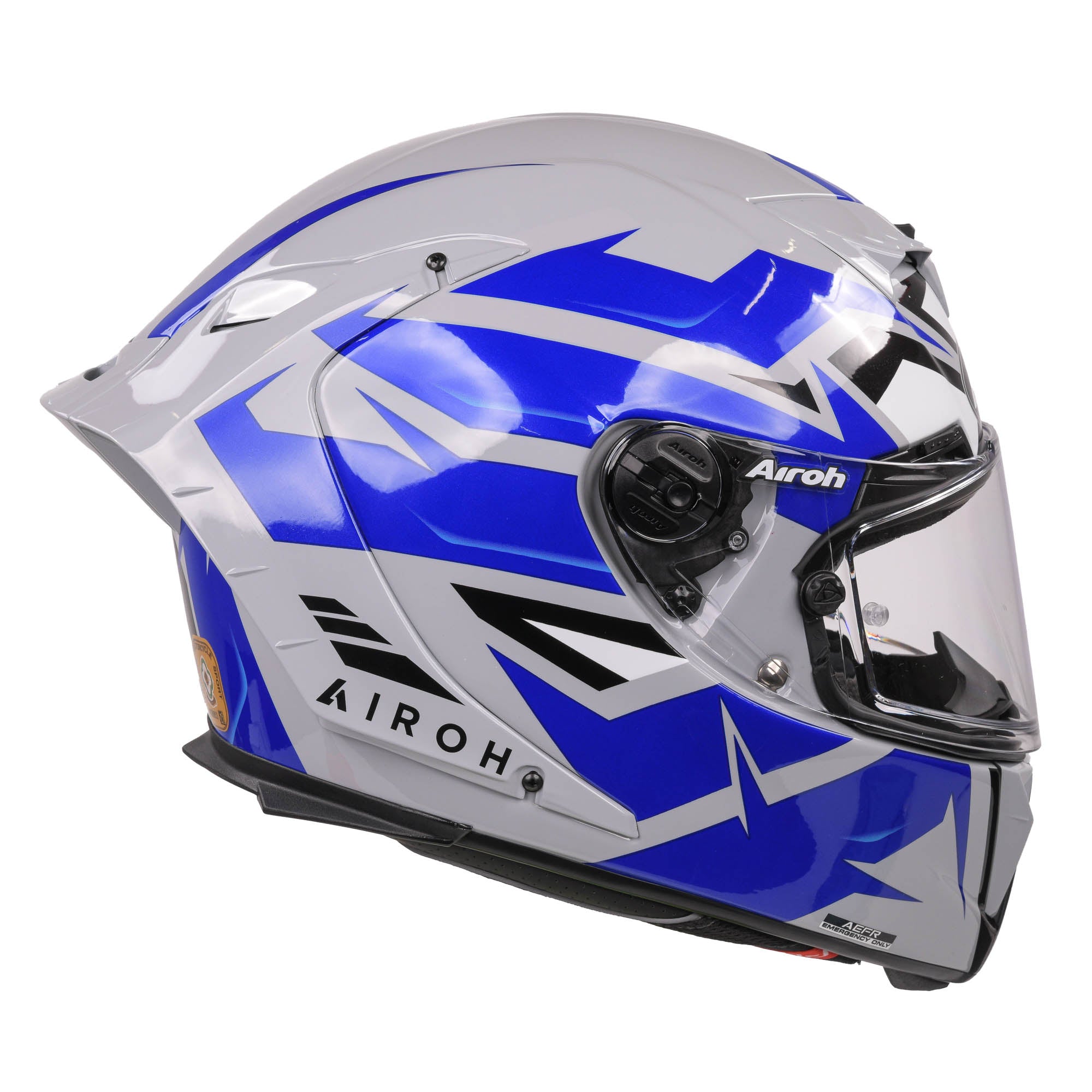 Airoh GP550S Full Face Motorcycle Helmet - WANDER BLUE GLOSS