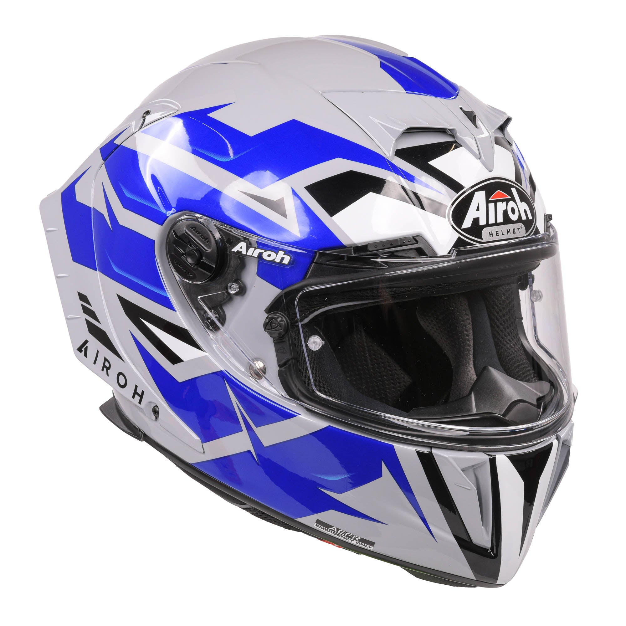 Airoh GP550S Full Face Motorcycle Helmet - WANDER BLUE GLOSS