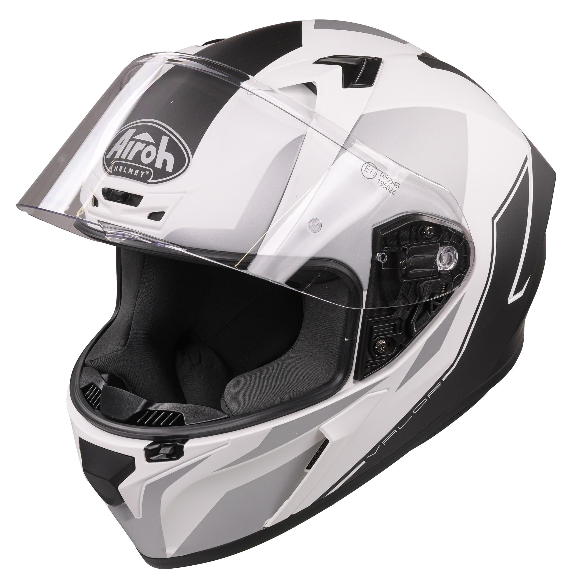 Airoh Valor Full Face Motorcycle Helmet - Matt WINGS WHITE