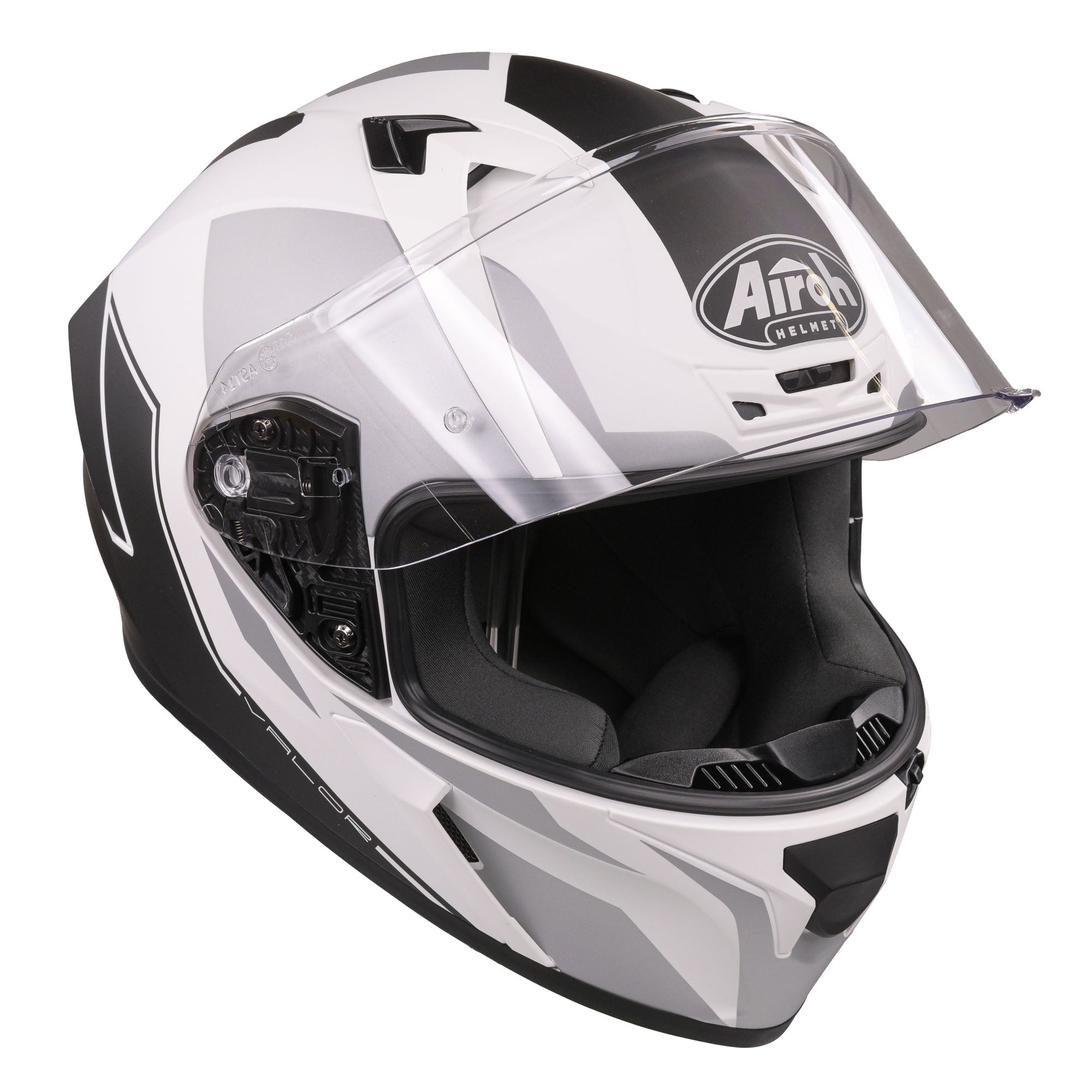 Airoh Valor Full Face Motorcycle Helmet - Matt WINGS WHITE