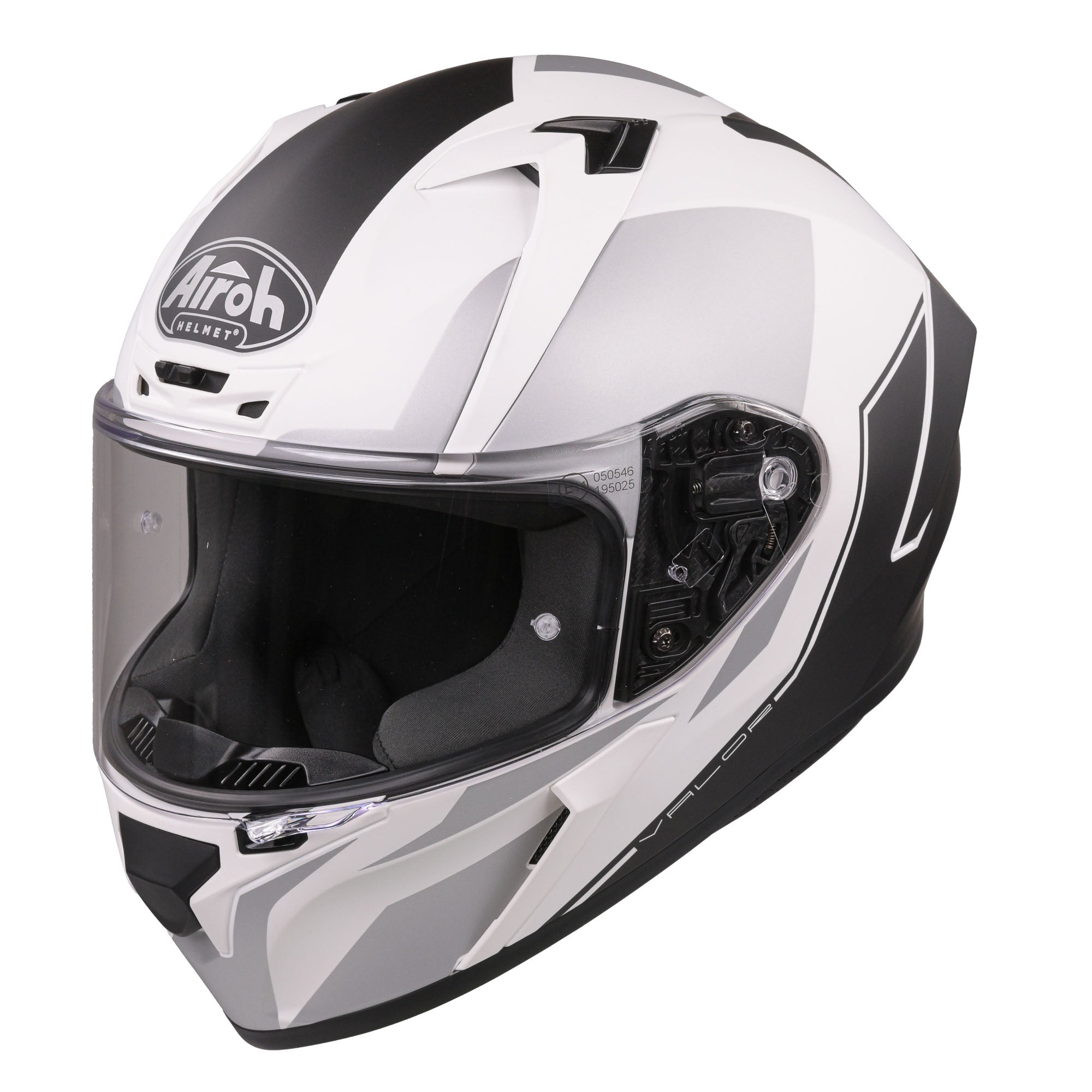 Airoh Valor Full Face Motorcycle Helmet - Matt WINGS WHITE
