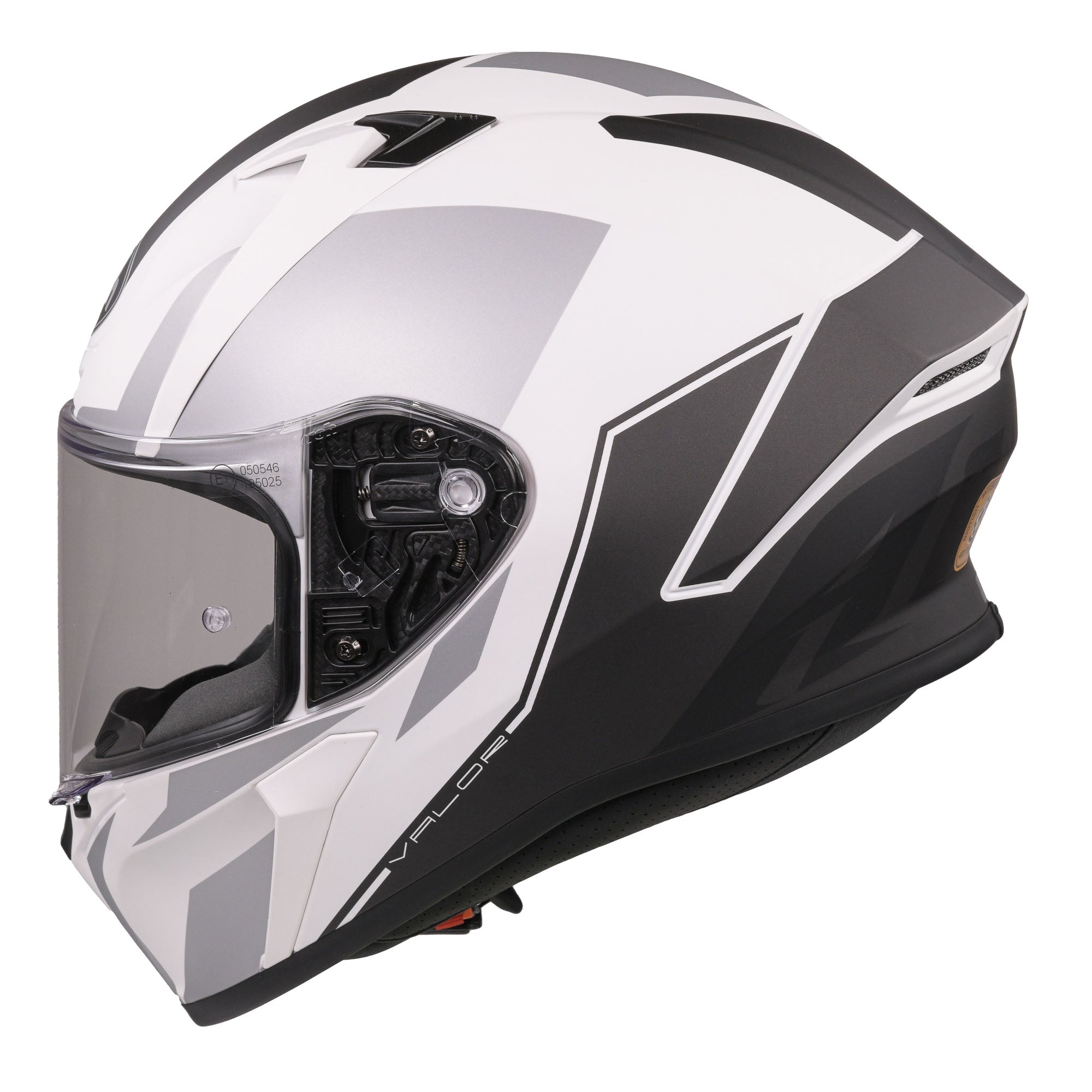 Airoh Valor Full Face Motorcycle Helmet - Matt WINGS WHITE
