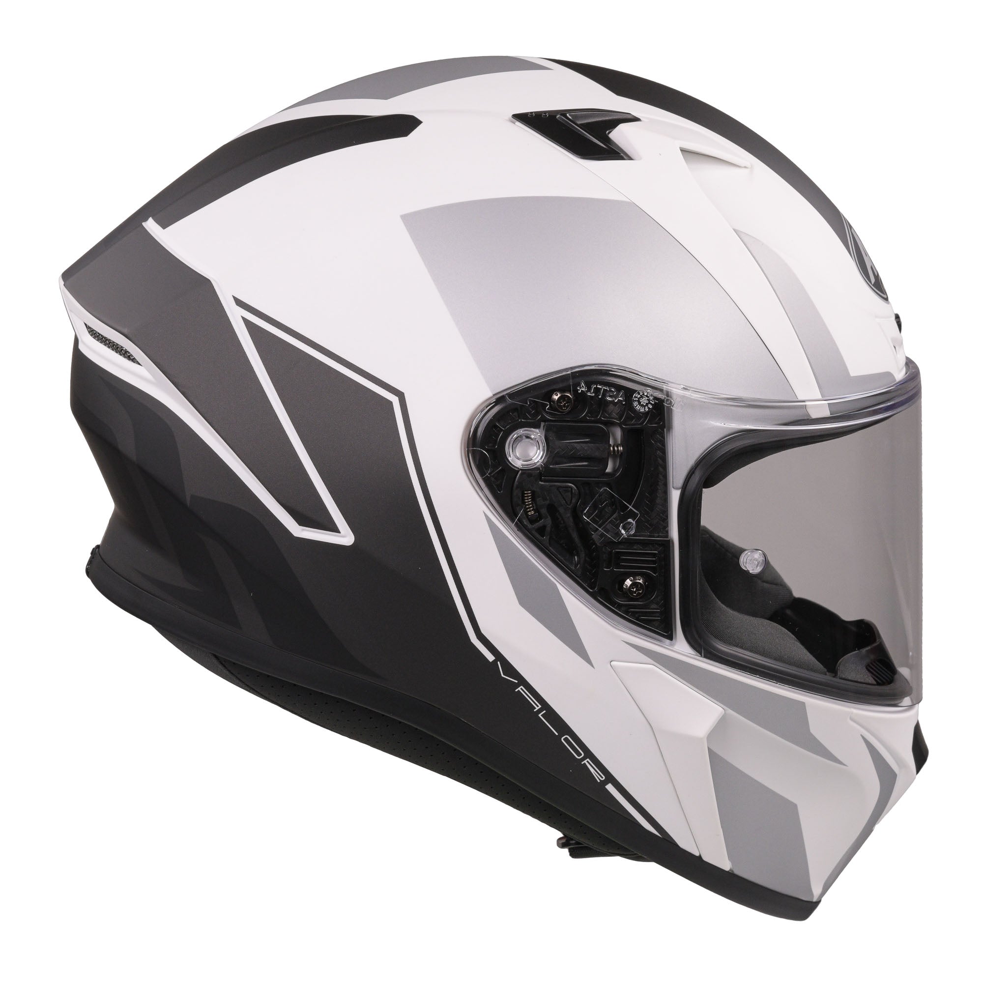 Airoh Valor Full Face Motorcycle Helmet - Matt WINGS WHITE