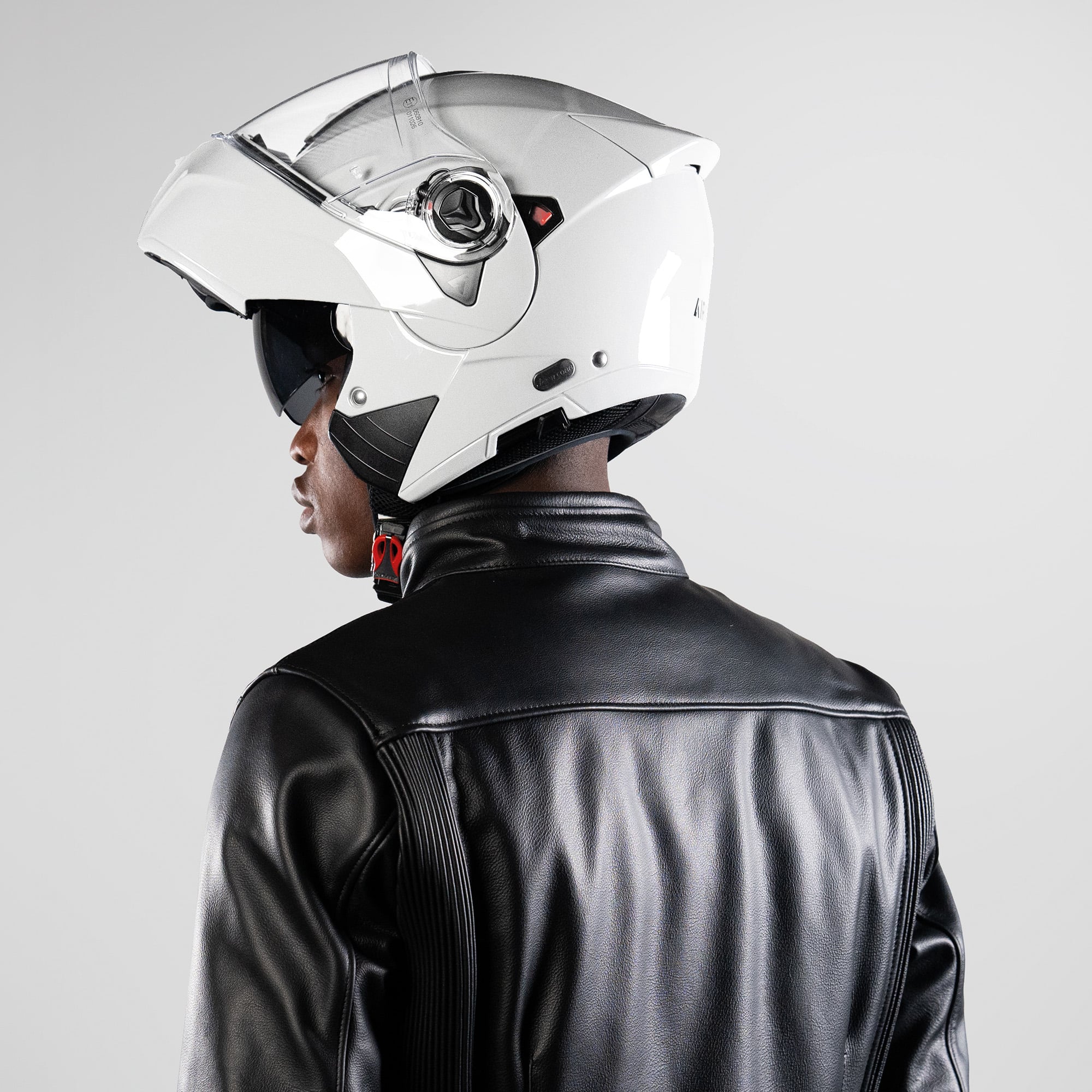 Airoh Specktre Flip-Front Helmet - Gloss White