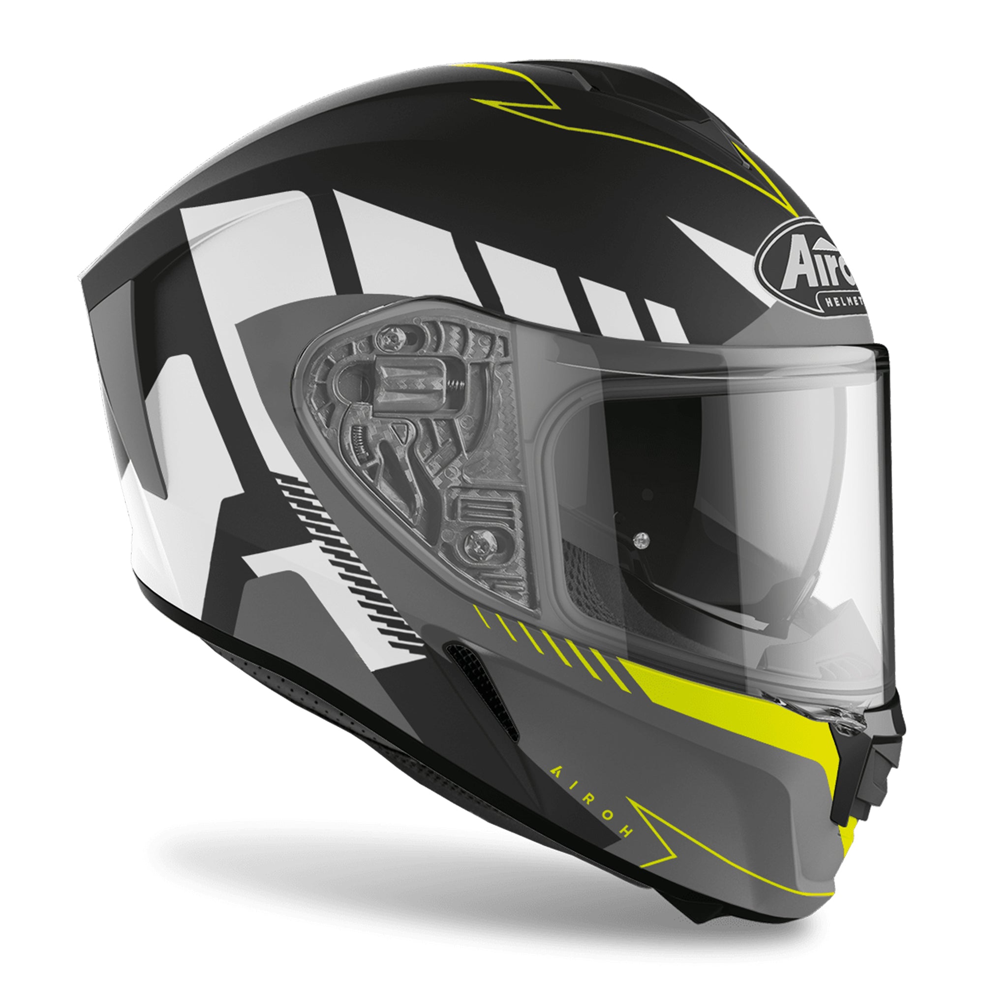 Airoh Spark 'Rise' Motorcycle Road Helmet - Black Matt