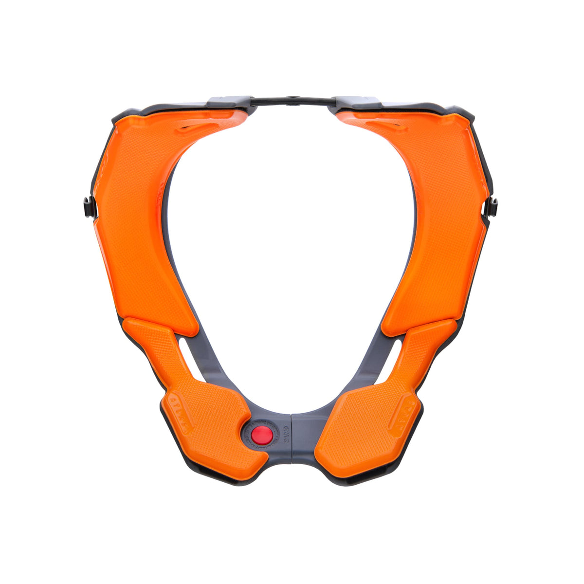 Atlas Vision Adult Anti-Compression Collar Grey Orange