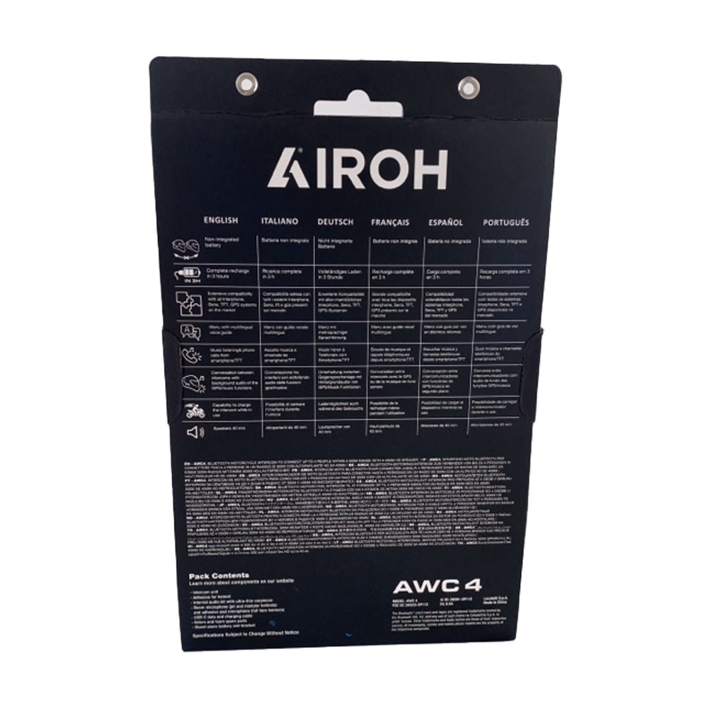 Airoh AWC4 Helmet Communication System
